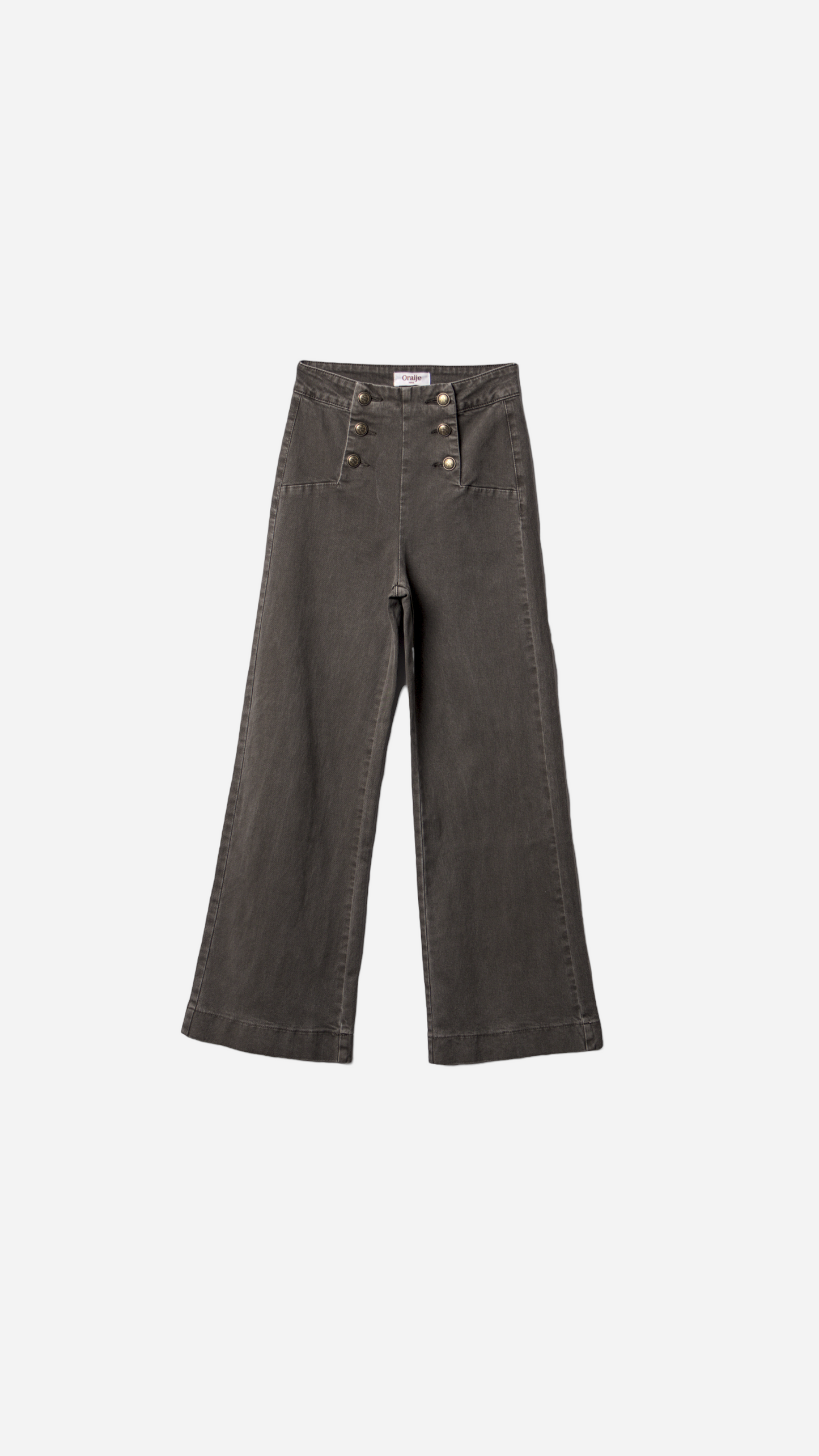 TEJANOS WIDE LEG TIRO ALTO BOTONES