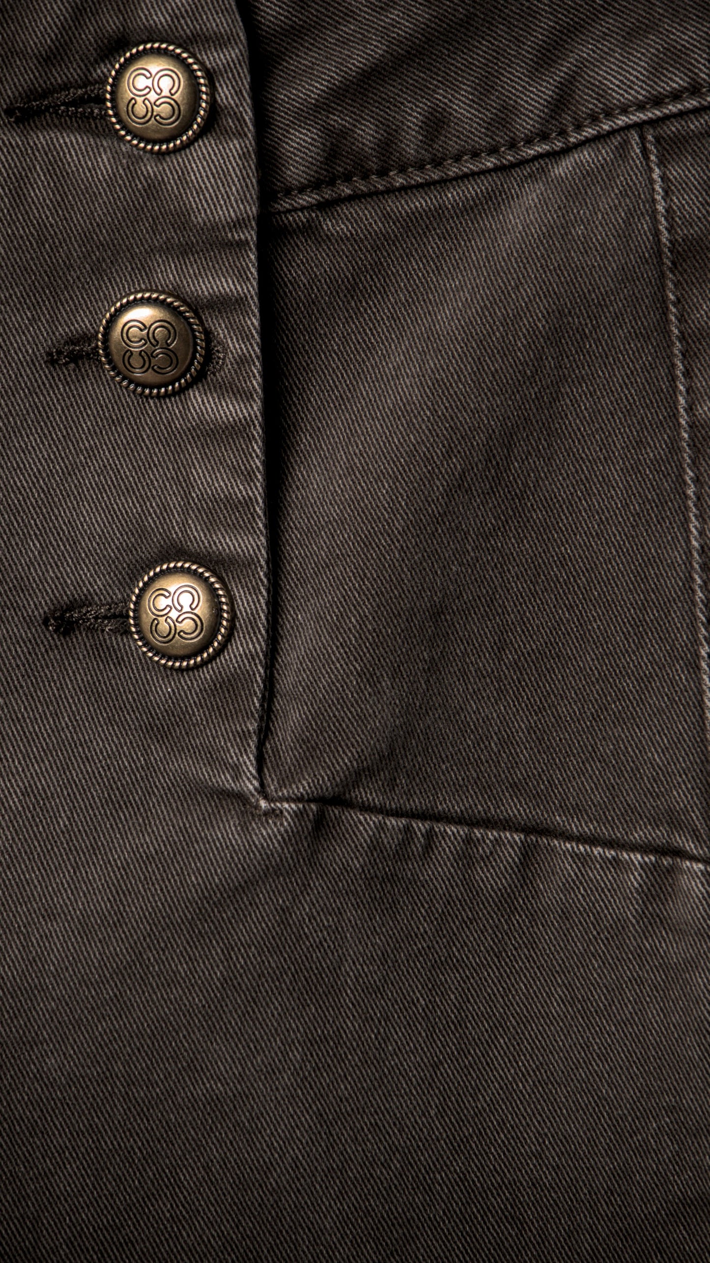 TEJANOS WIDE LEG TIRO ALTO BOTONES