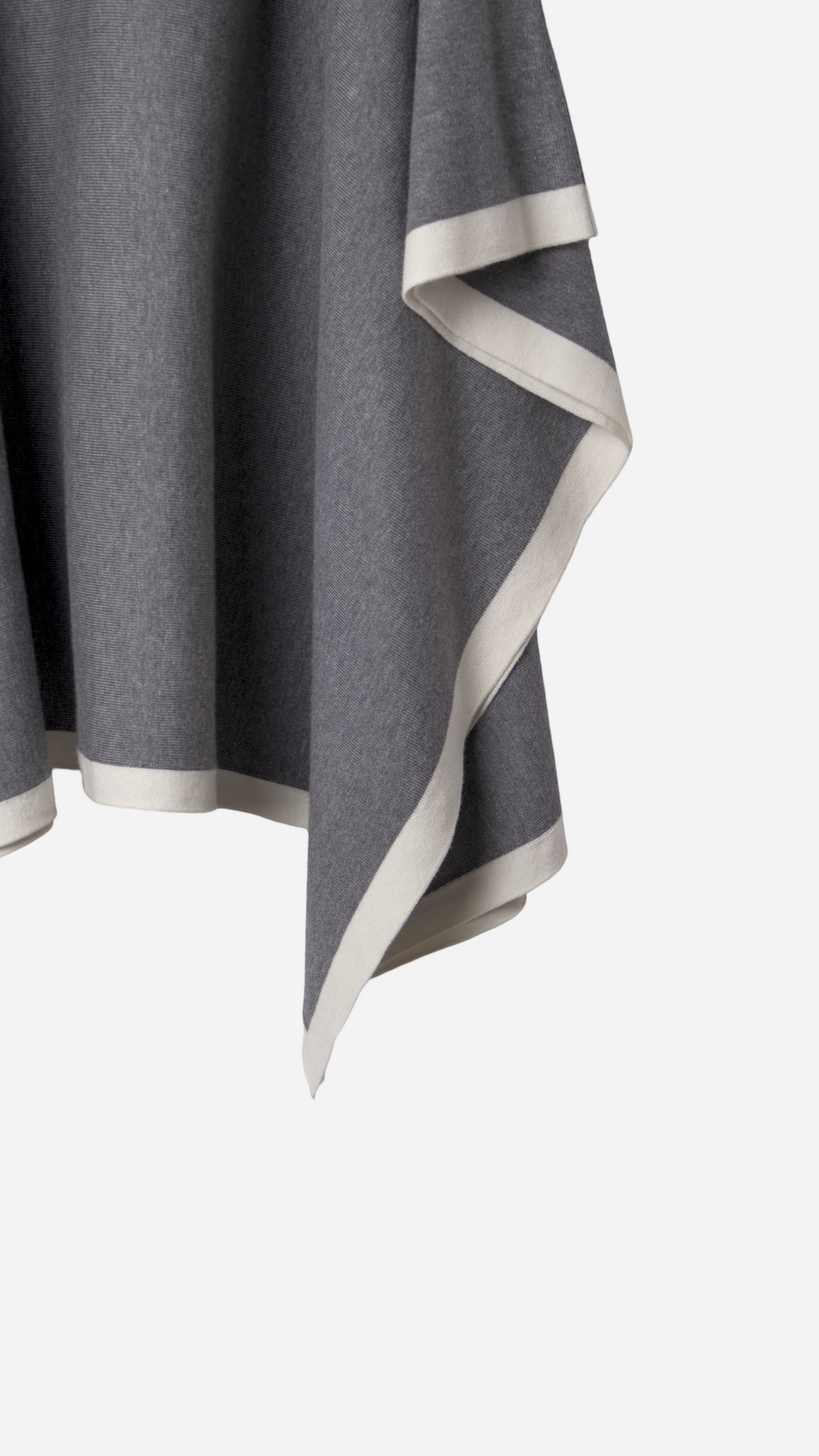 ASYMMETRIC RUFFLED KNIT MIDI SKIRT