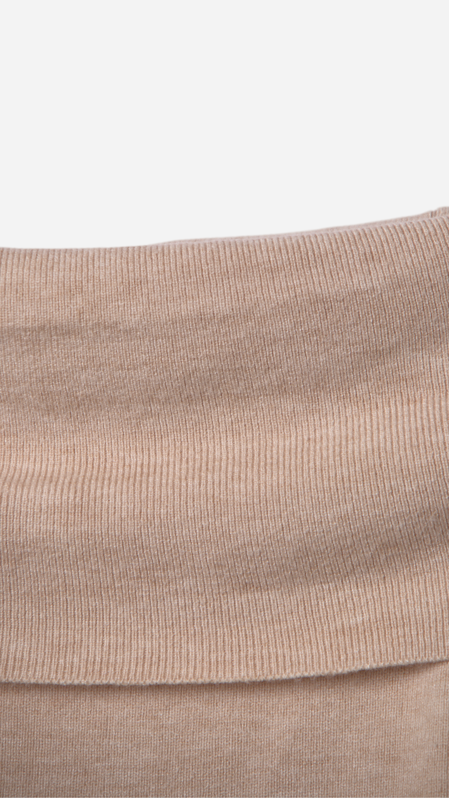 PLAIN BARDOT KNIT TOP