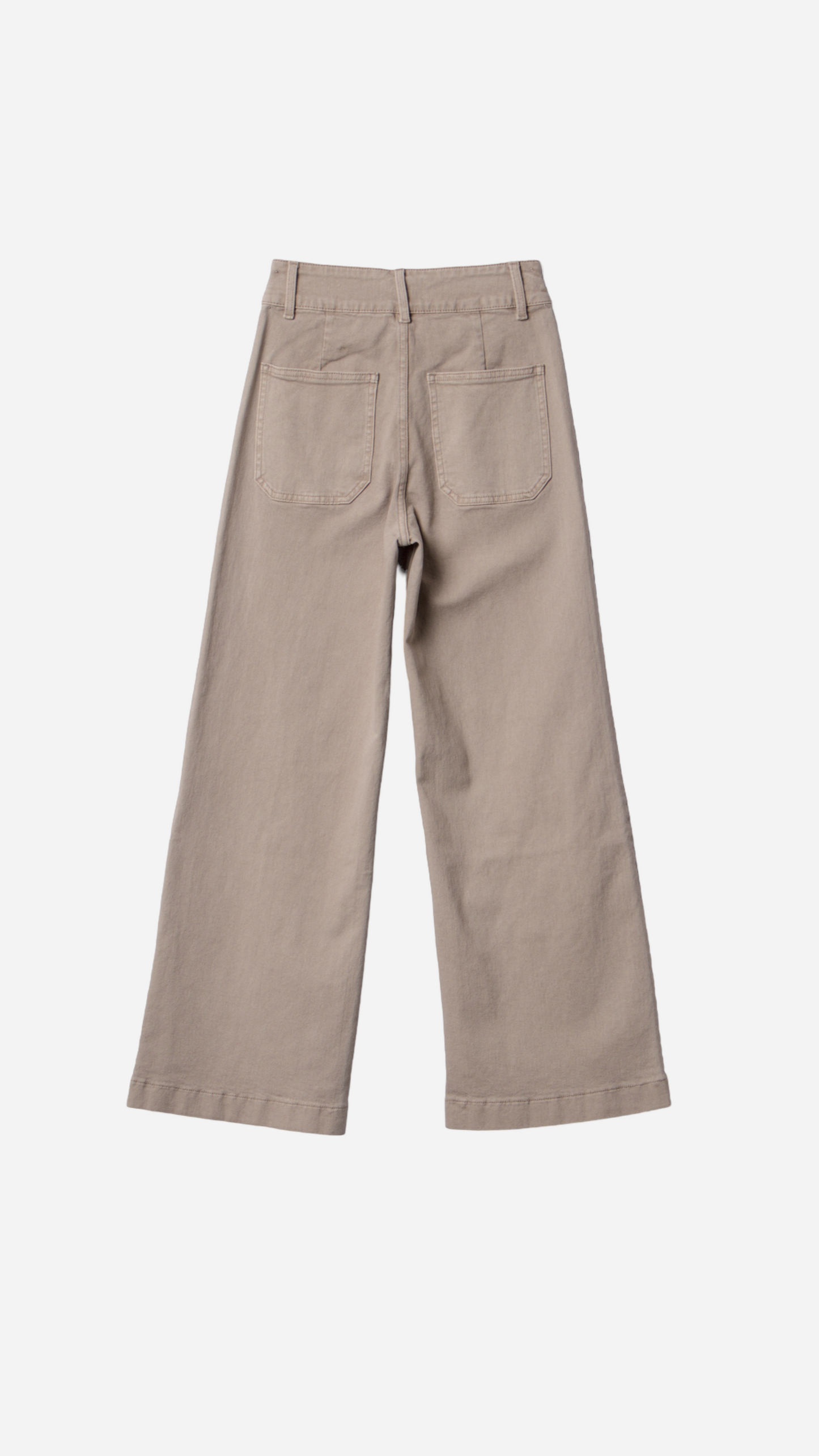 WIDE LEG JEANS WITH FRONT POCKET