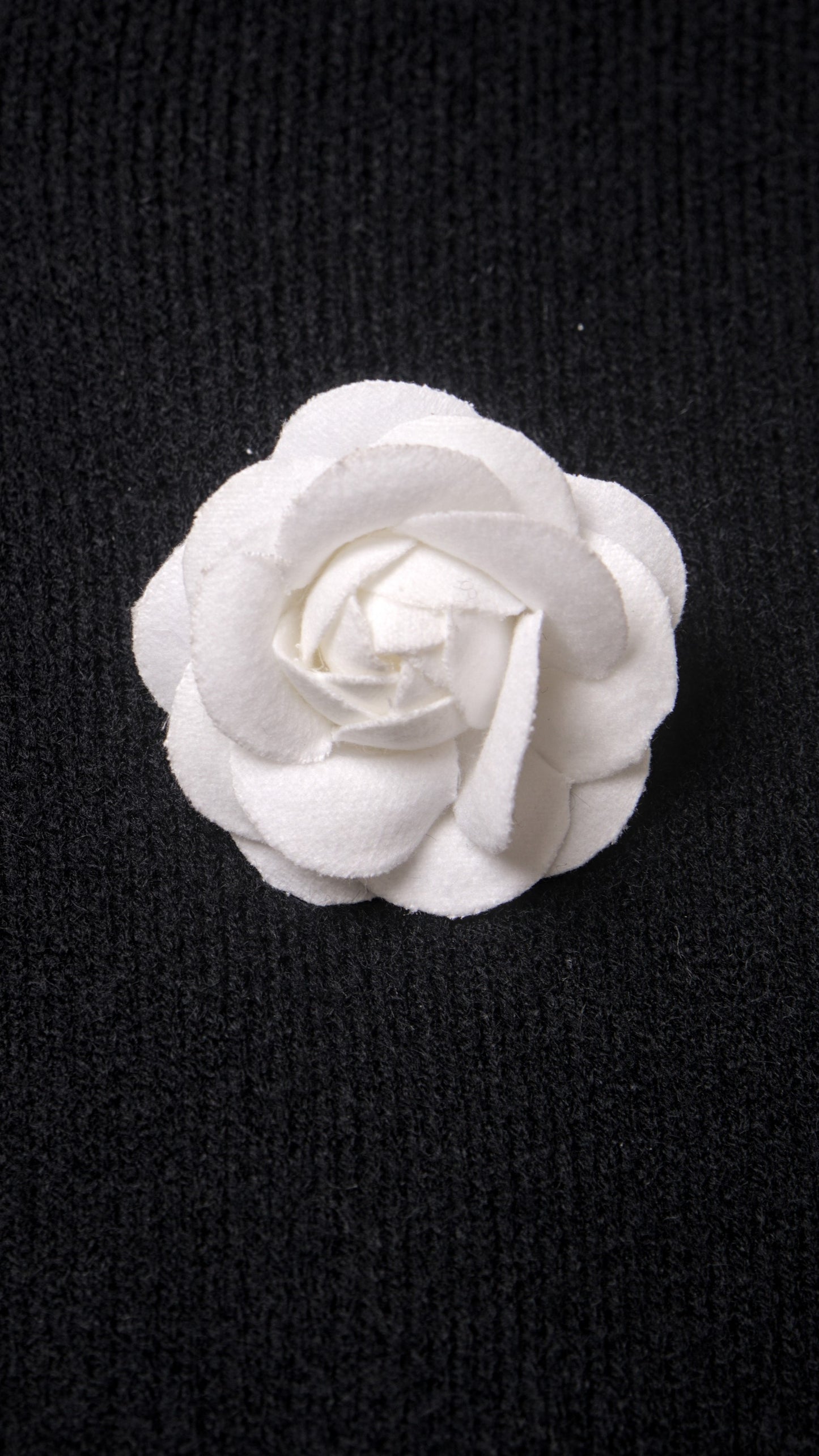 KNITTED CARDIGAN WITH 3D FLOWER