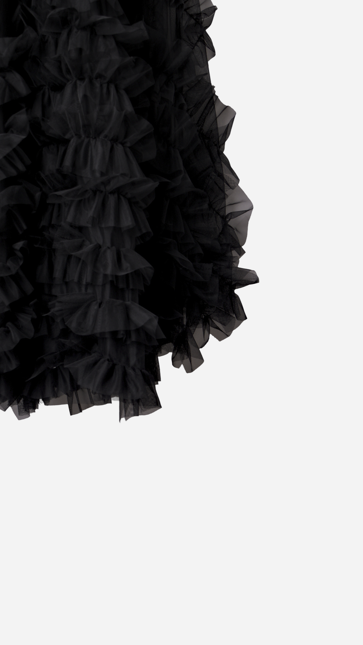 FALDA LARGA ESTRUCTURA VOLANTES