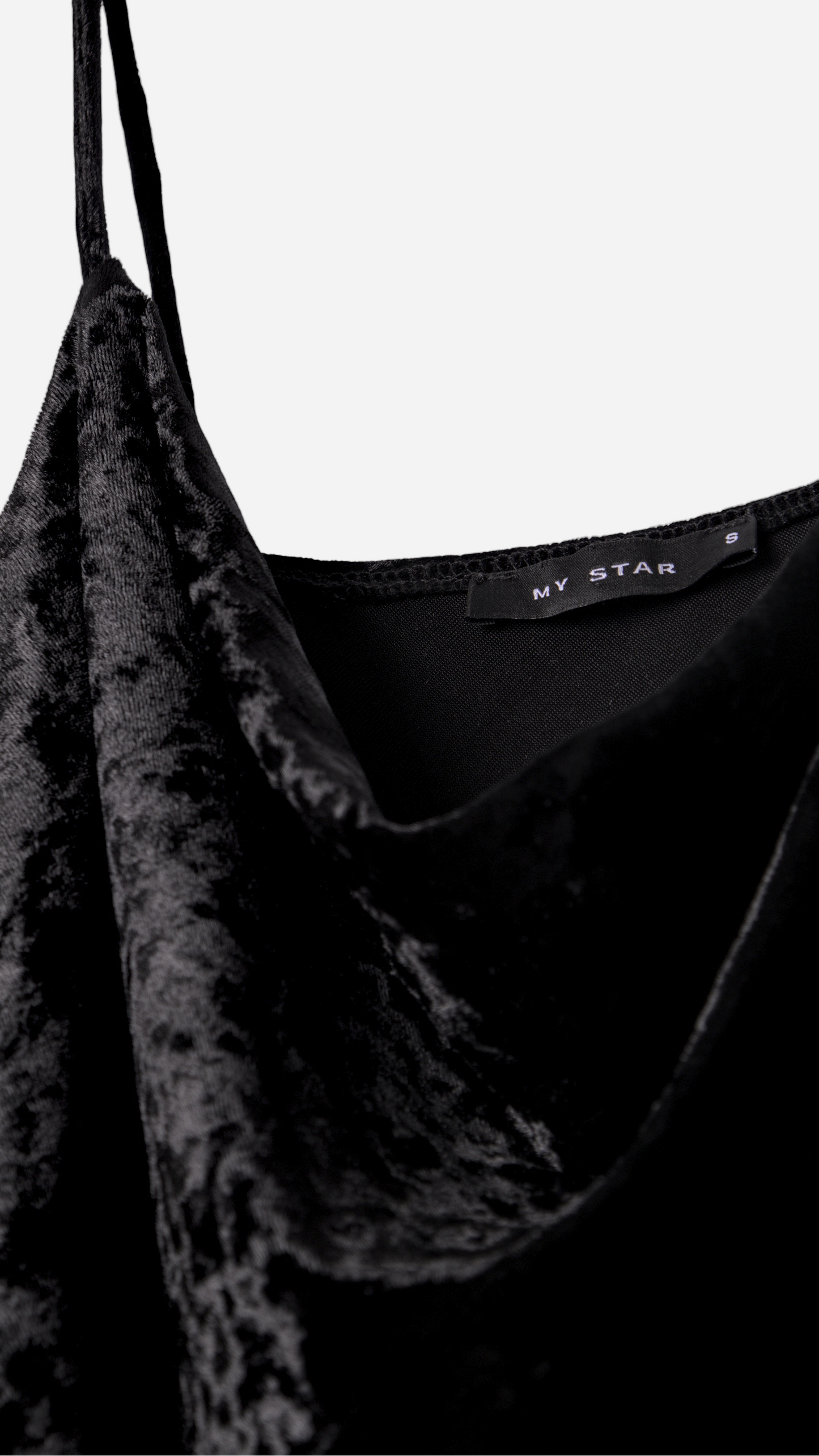 VESTIDO LARGO TIRANTES TERCIOPELO