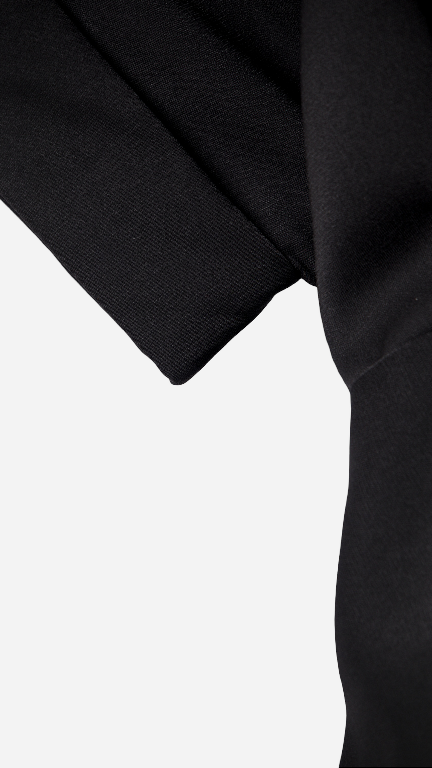 VESTIDO LARGO DRAPEADO MANGAS