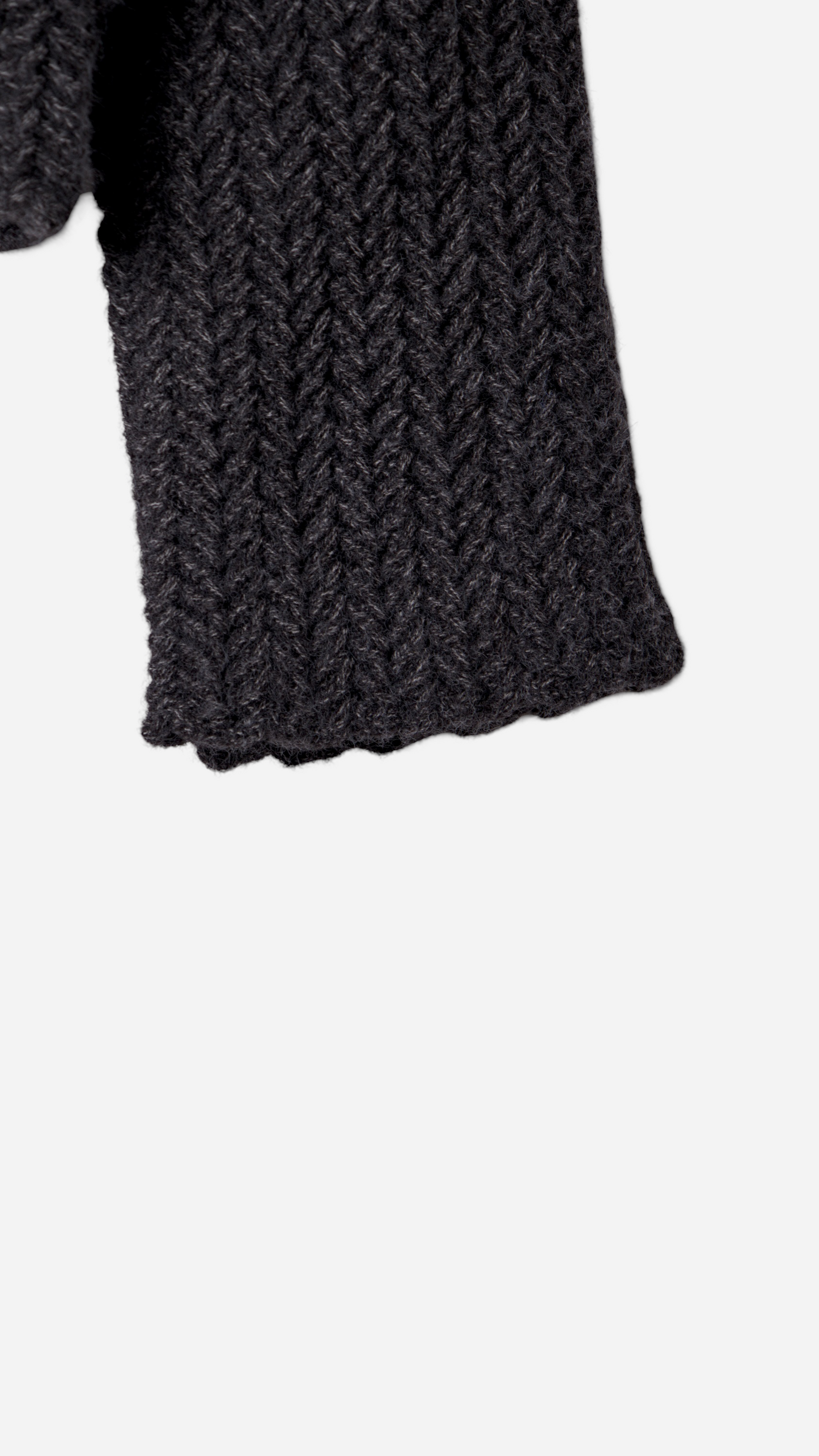OVERSIZED FIT HALF-NECK KNITTED JERSEY