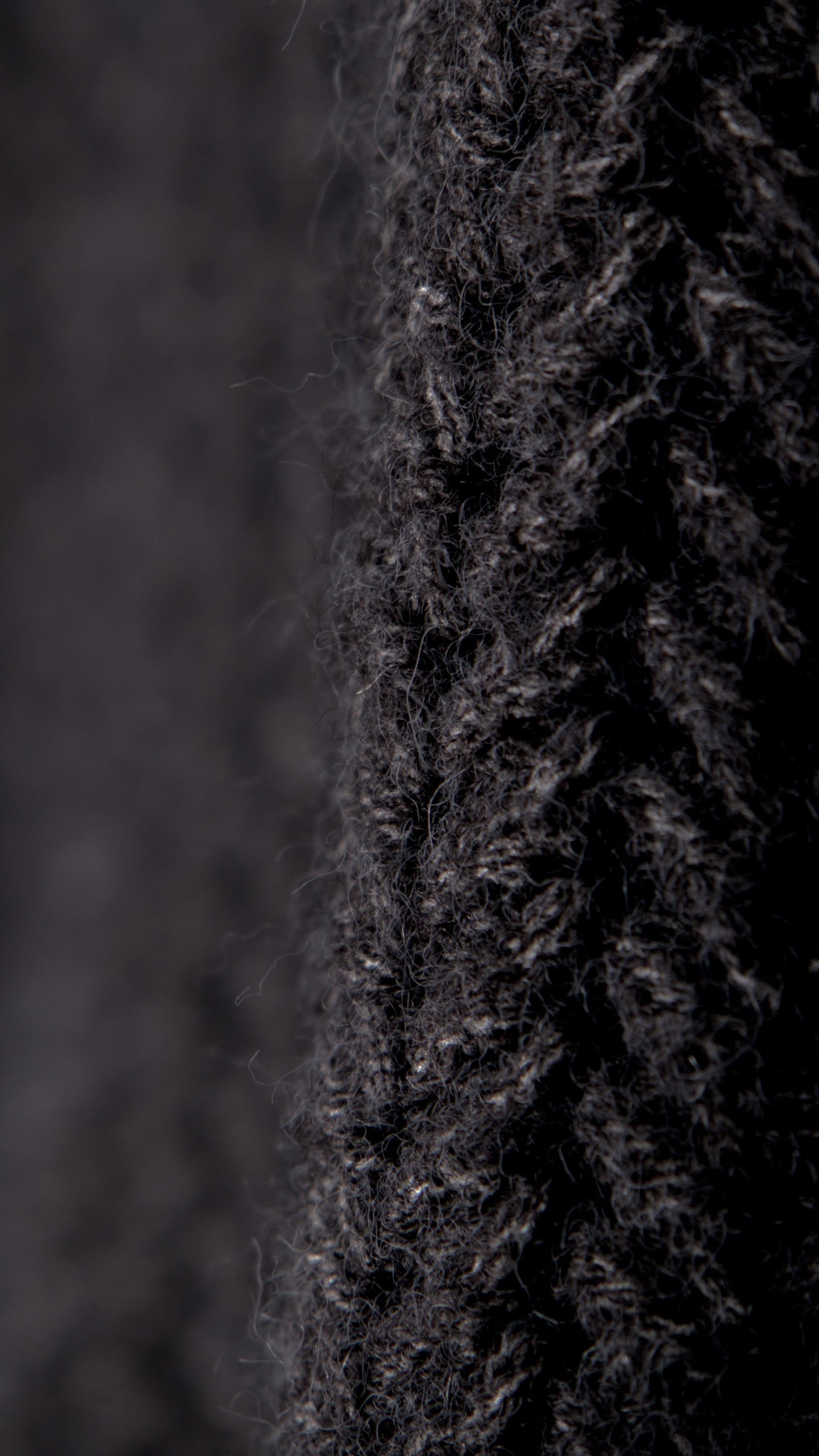OVERSIZED FIT HALF-NECK KNITTED JERSEY