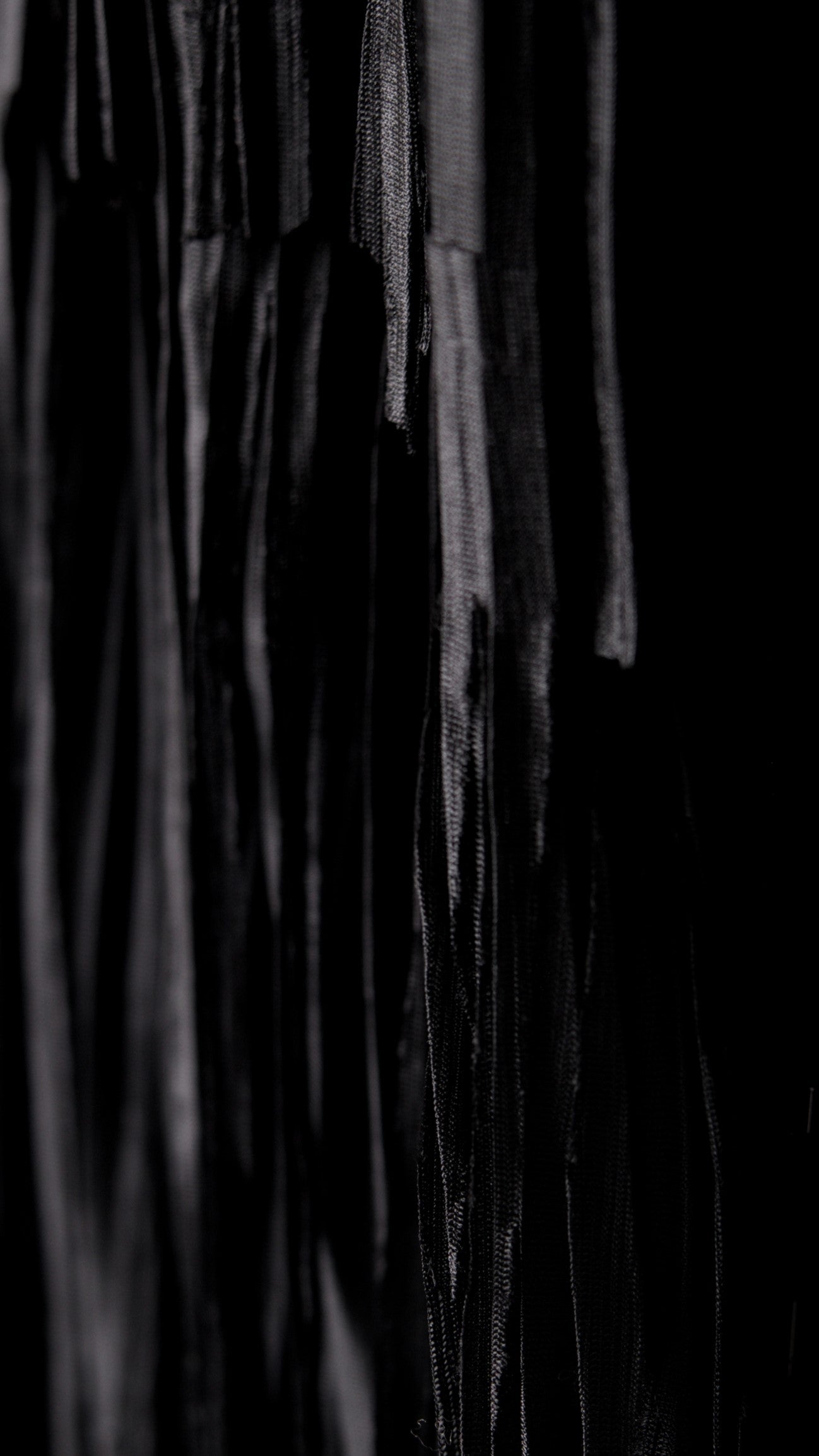 FRINGED PIPE SKIRT
