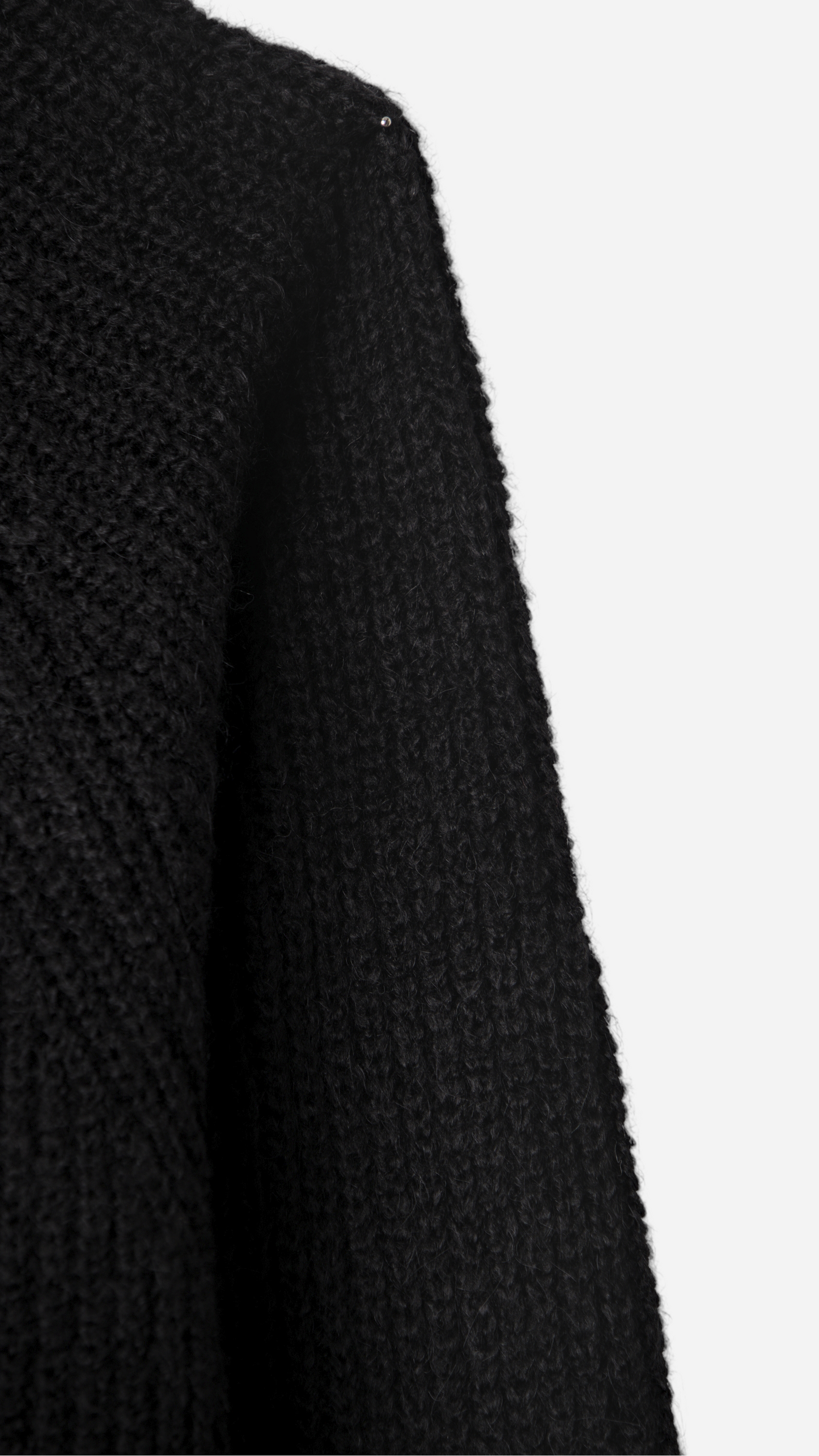 WAVY BUTTON KNIT CARDIGAN