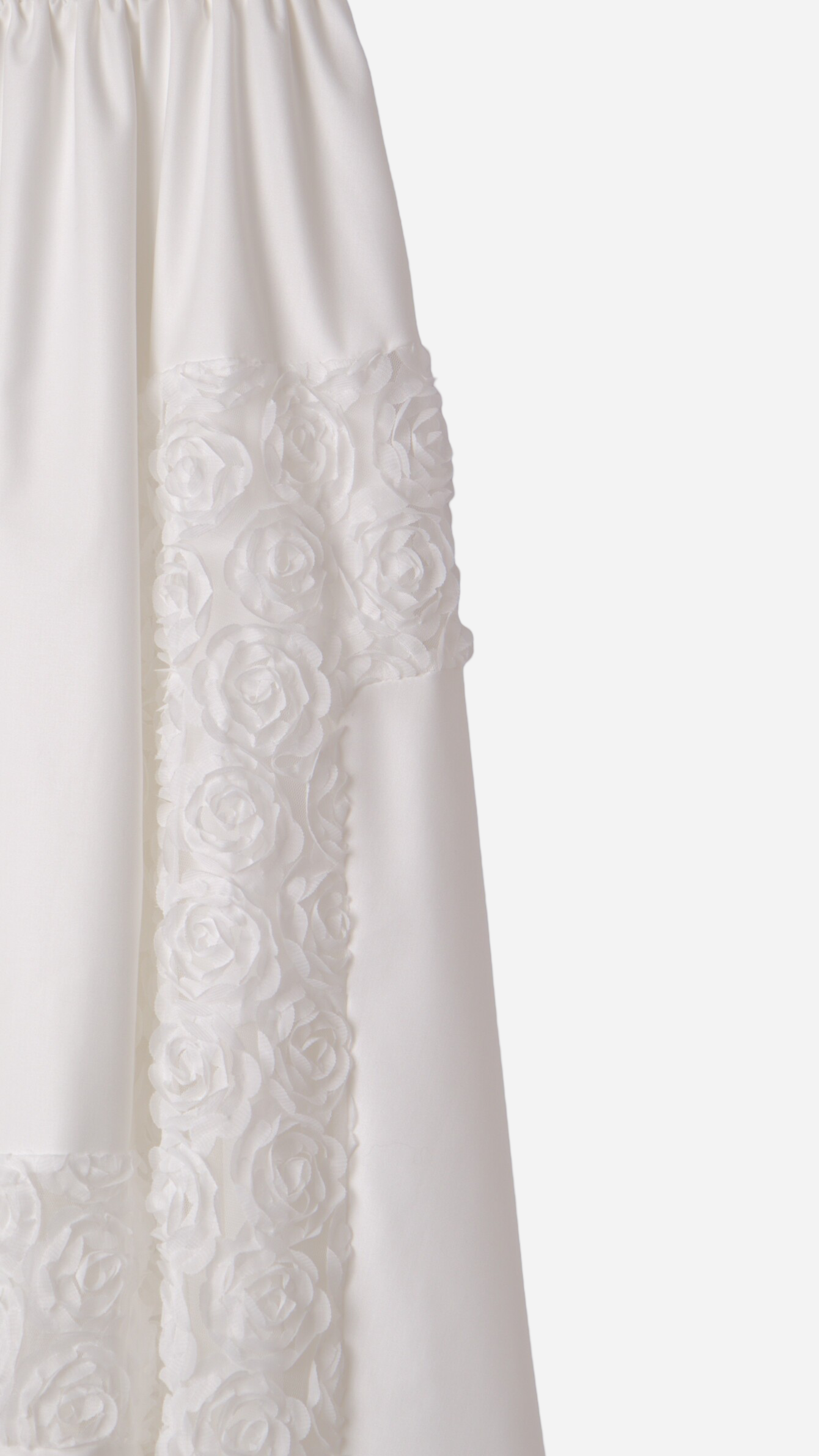 MIDI SKIRT COMBINED FLOWER