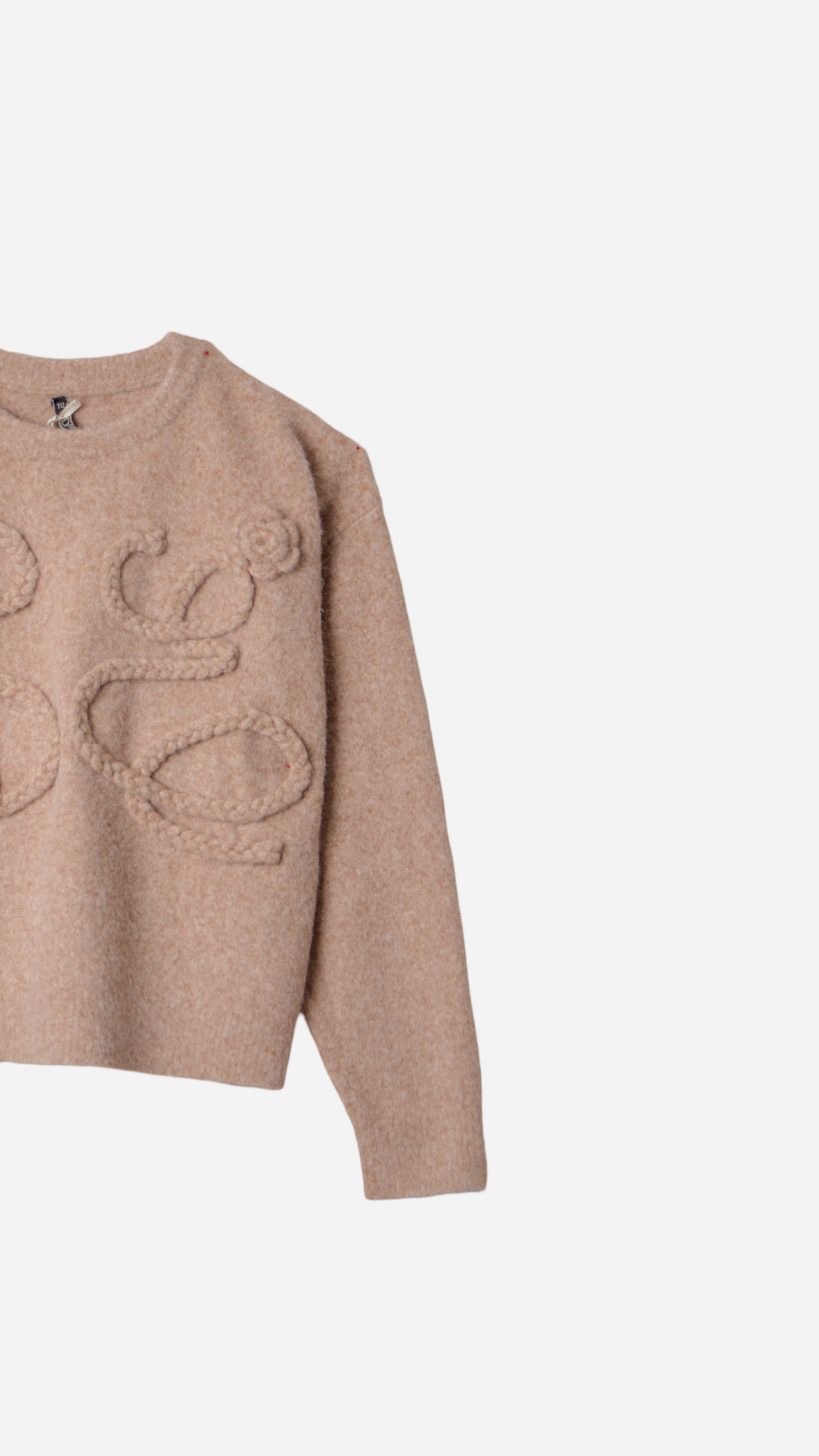 JERSEY PUNTO SOFT BORDADO TRENZAS