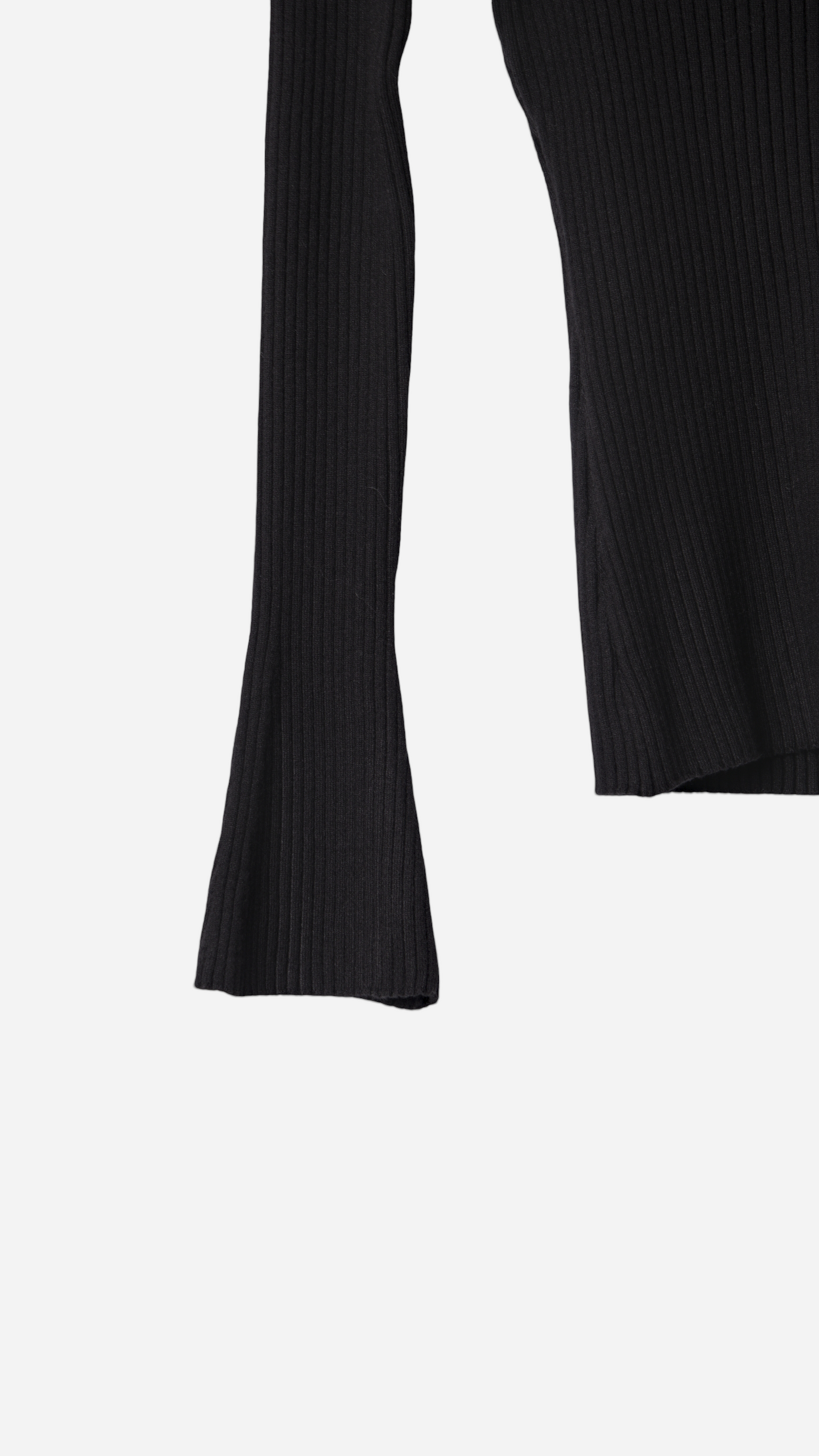 KNITTED BOAT NECKLINE T-SHIRT