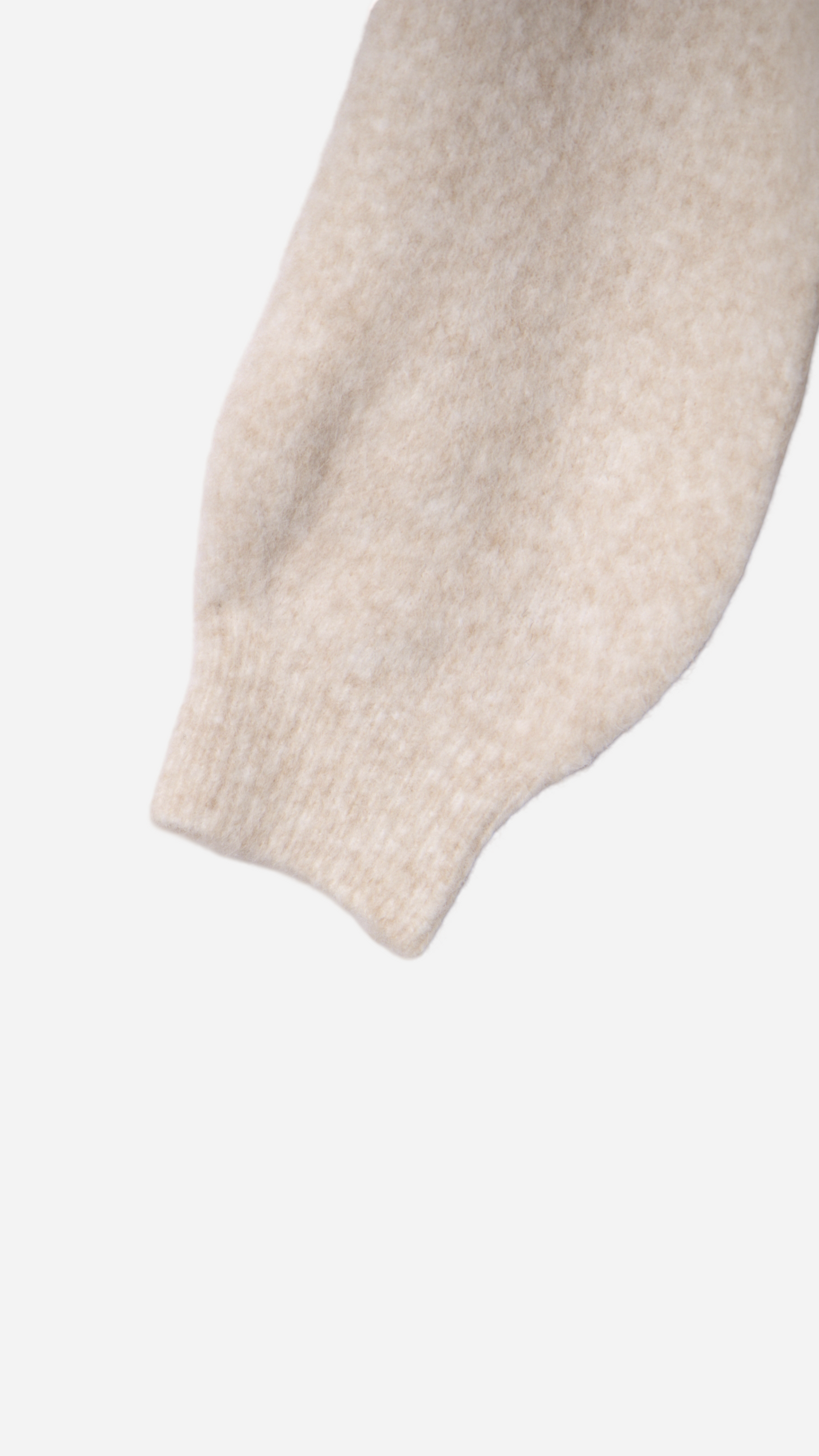 KNITTED JERSEY WITH SHOULDER CLOSURE