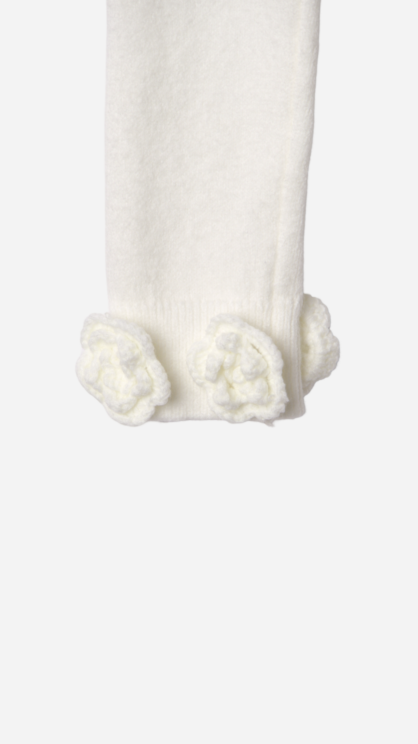 3D FLOWER EMBROIDERED BOAT NECK SWEATER