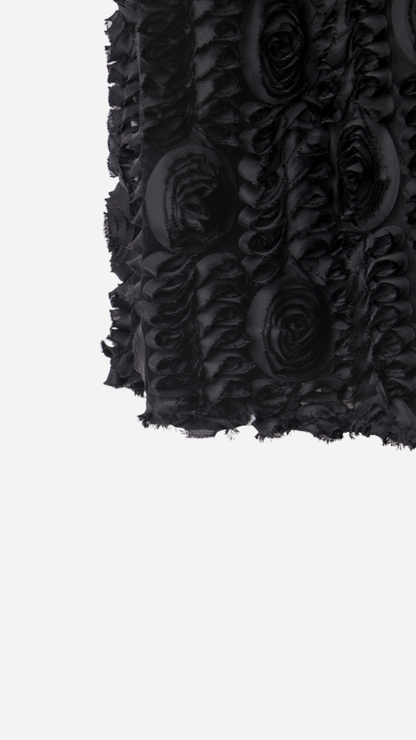 FALDA MIDI ESTRUCTURA FLOR