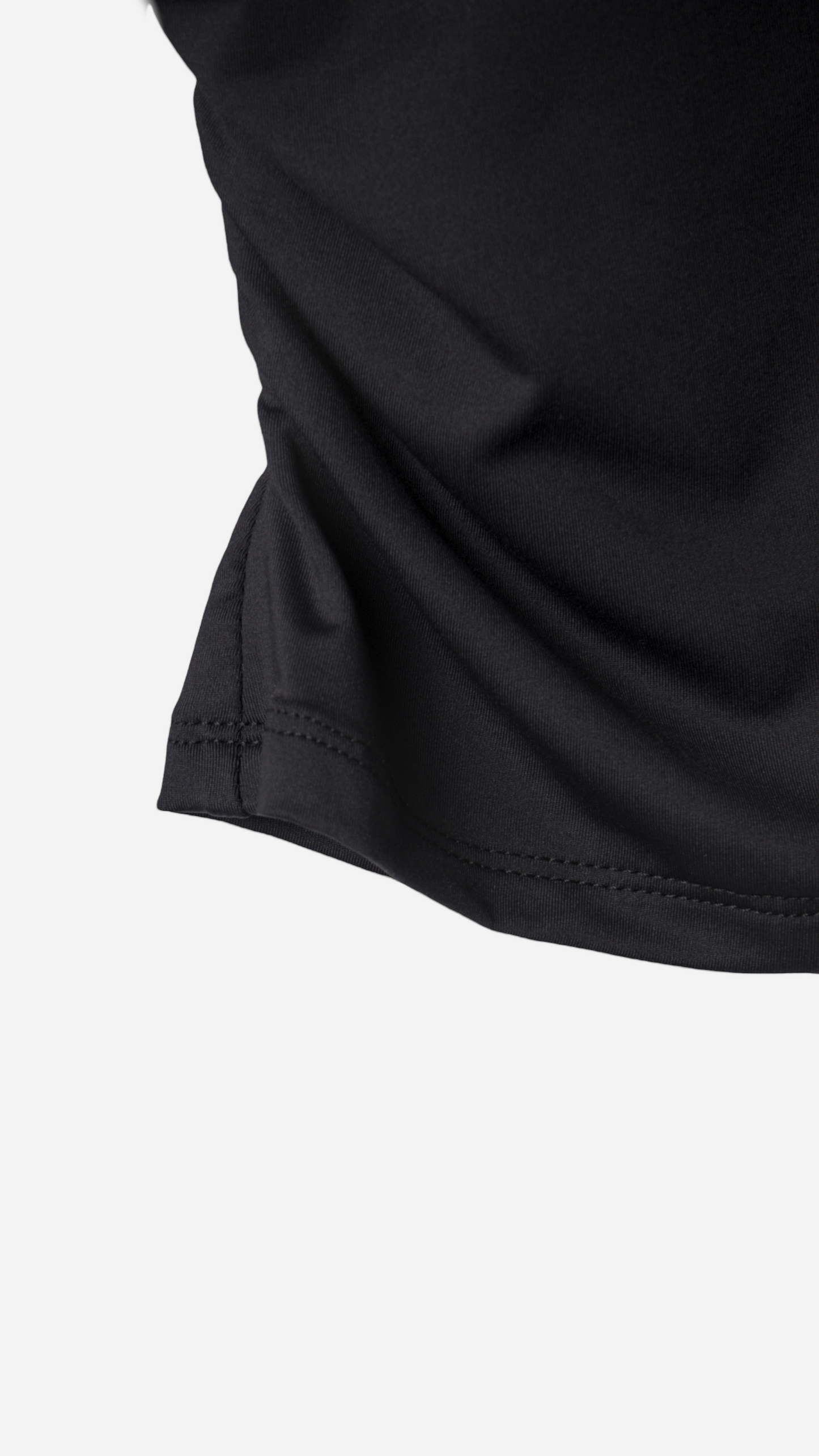 PLAIN ASYMMETRIC DRAPED TOP