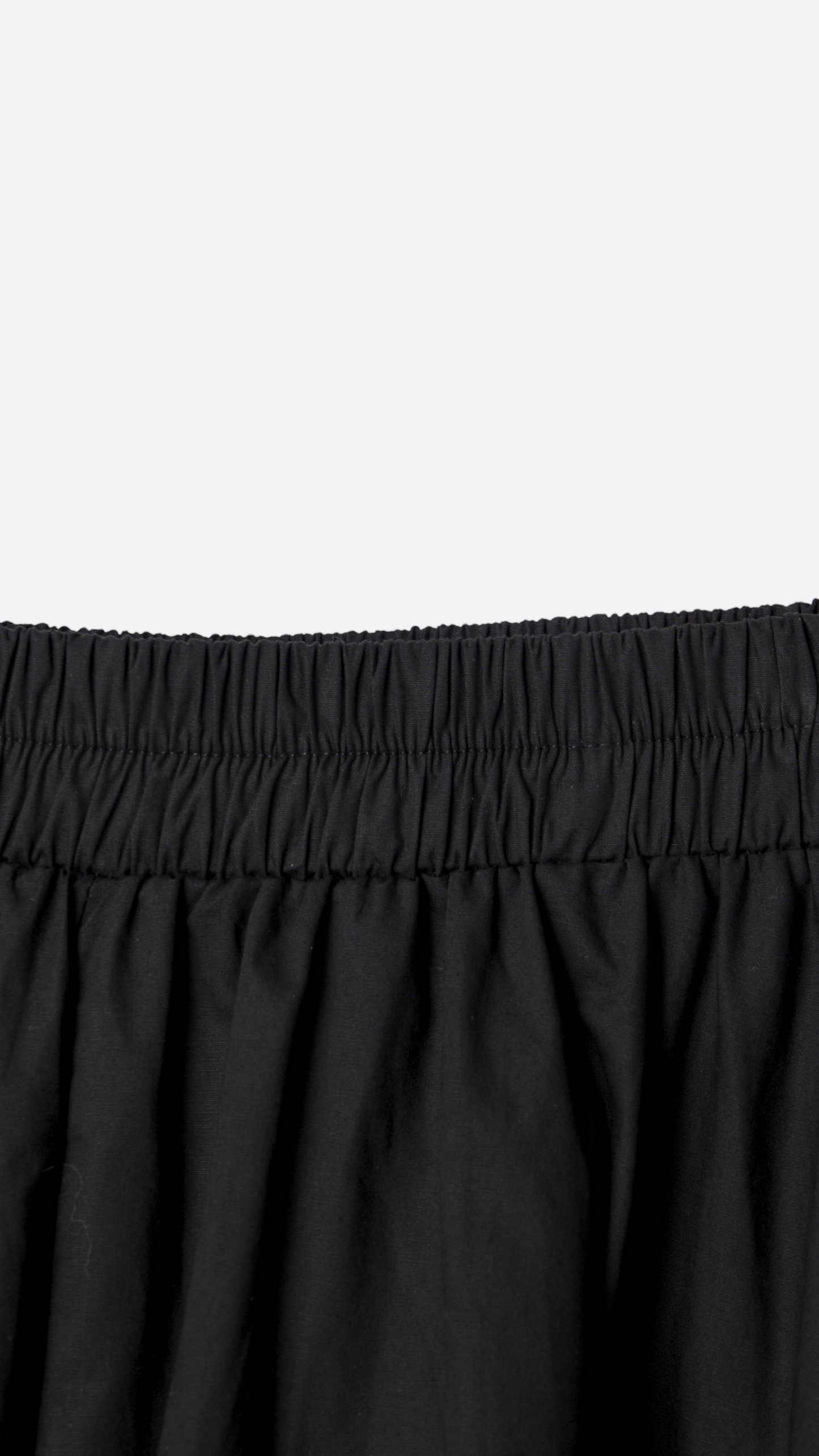 CONTRAST FLOWER EMBROIDERED MIDI SKIRT