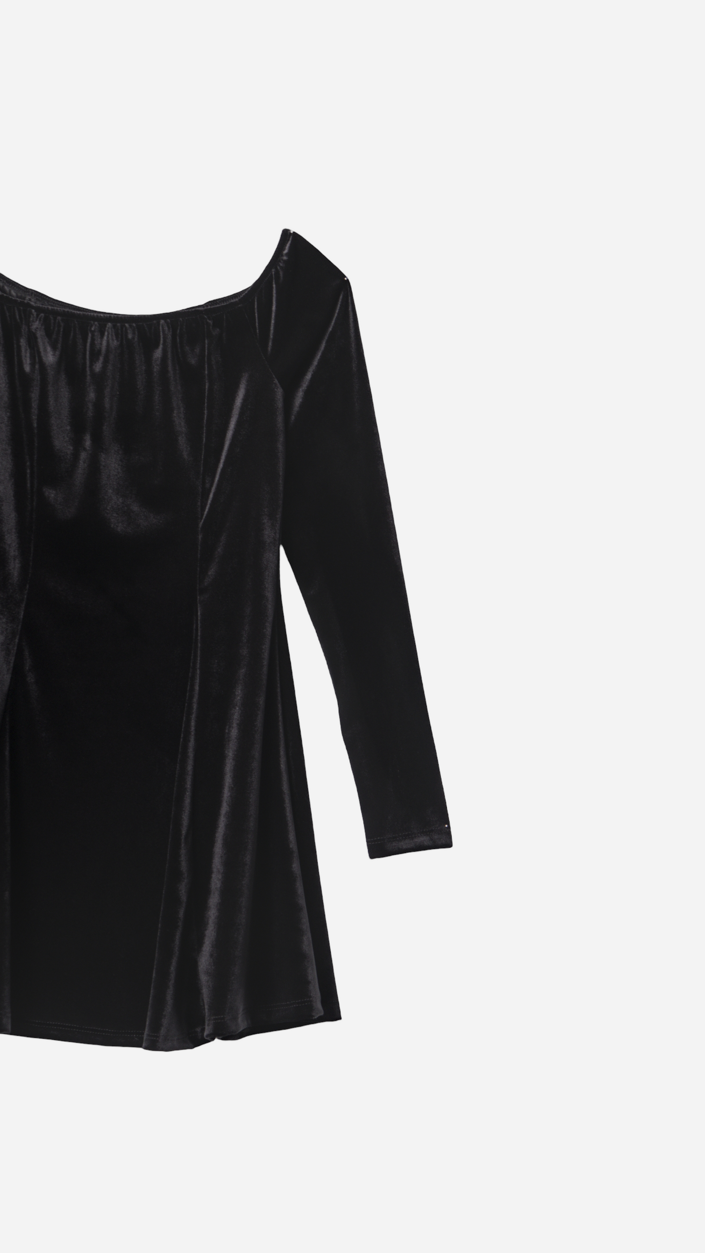 VESTIDO MINI TERCIOPELO