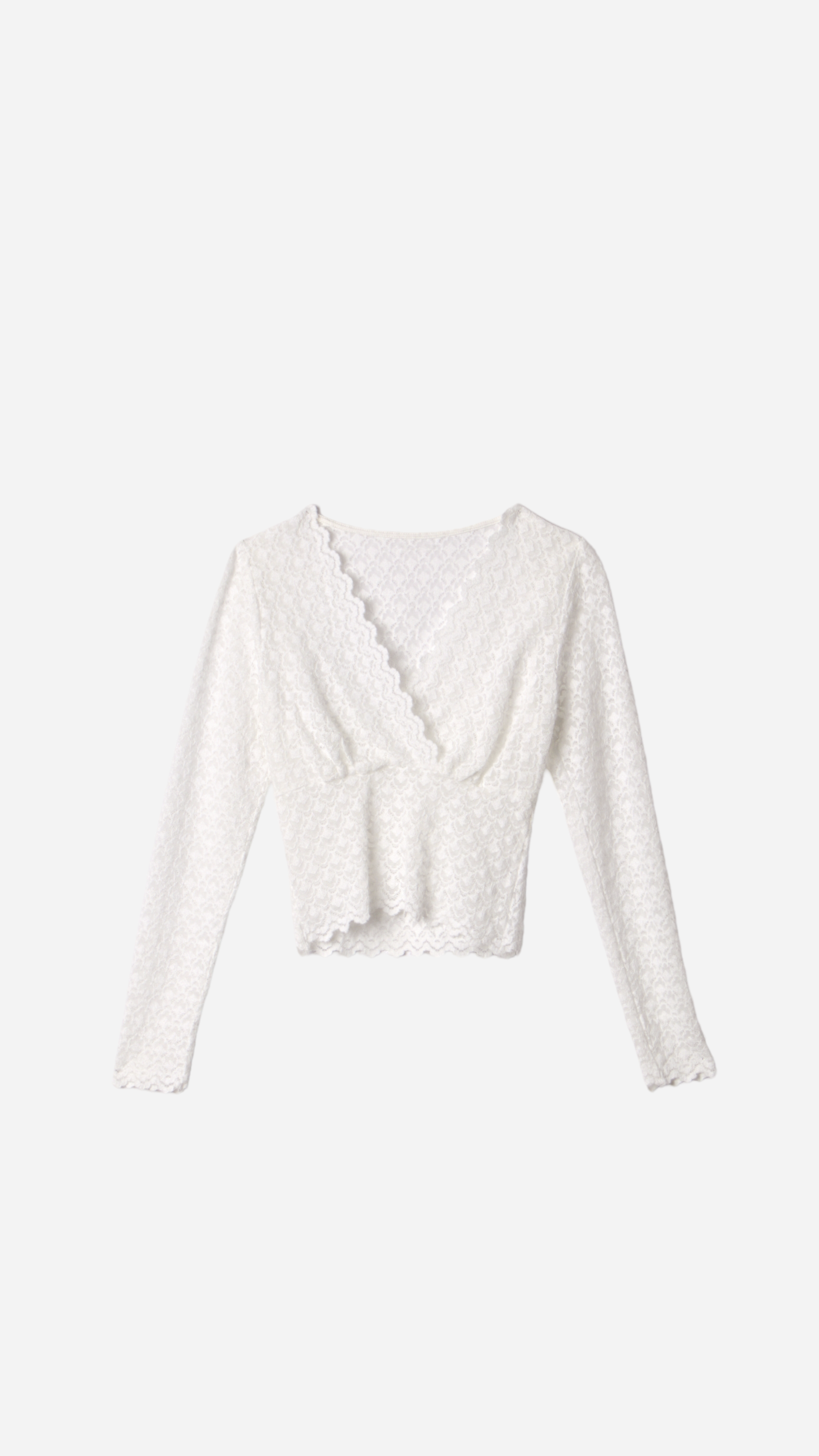 LACE KNITTED T-SHIRT