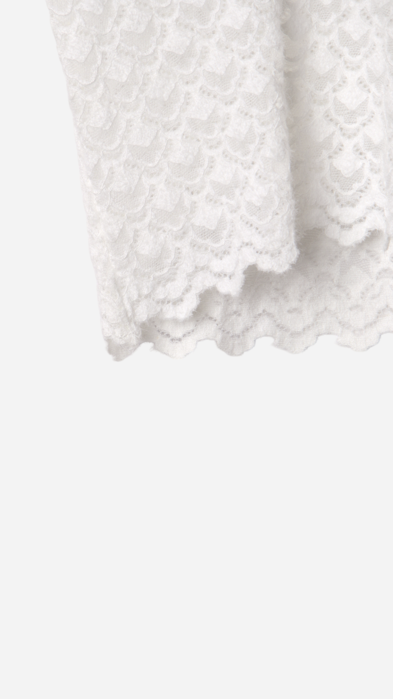 LACE KNITTED T-SHIRT