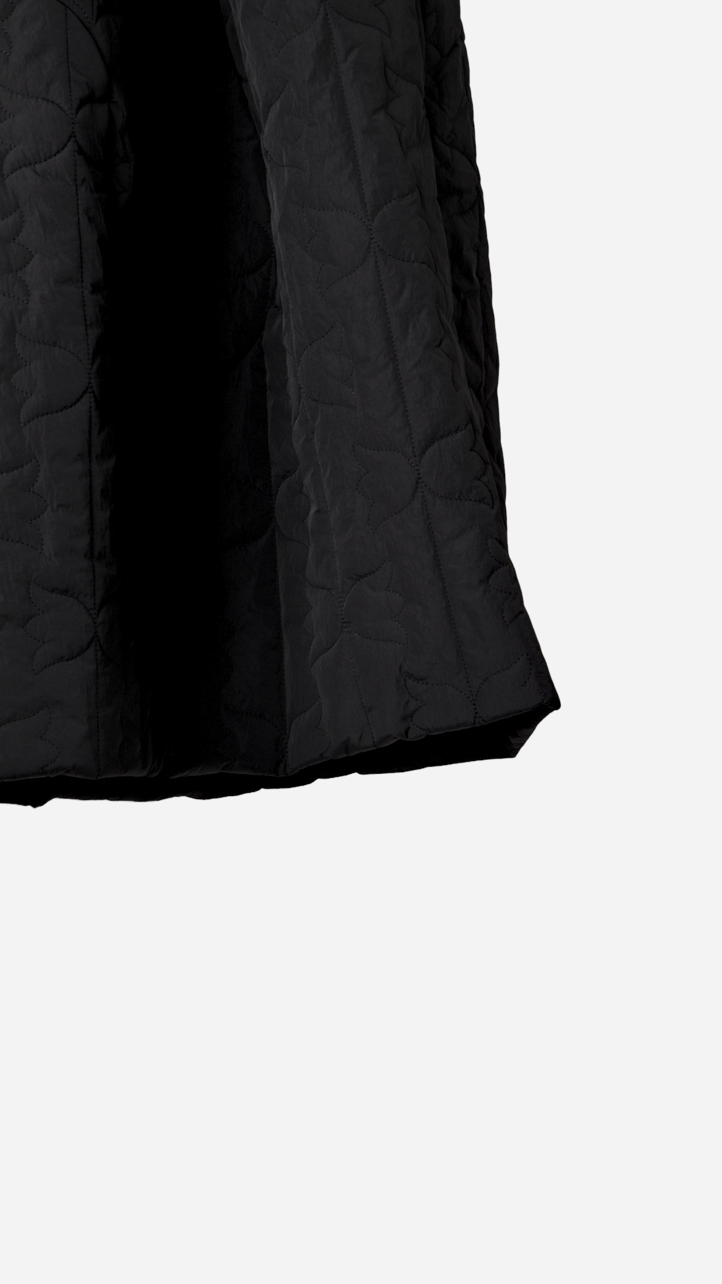 THICK CORNWOVEN MIDI SKIRT