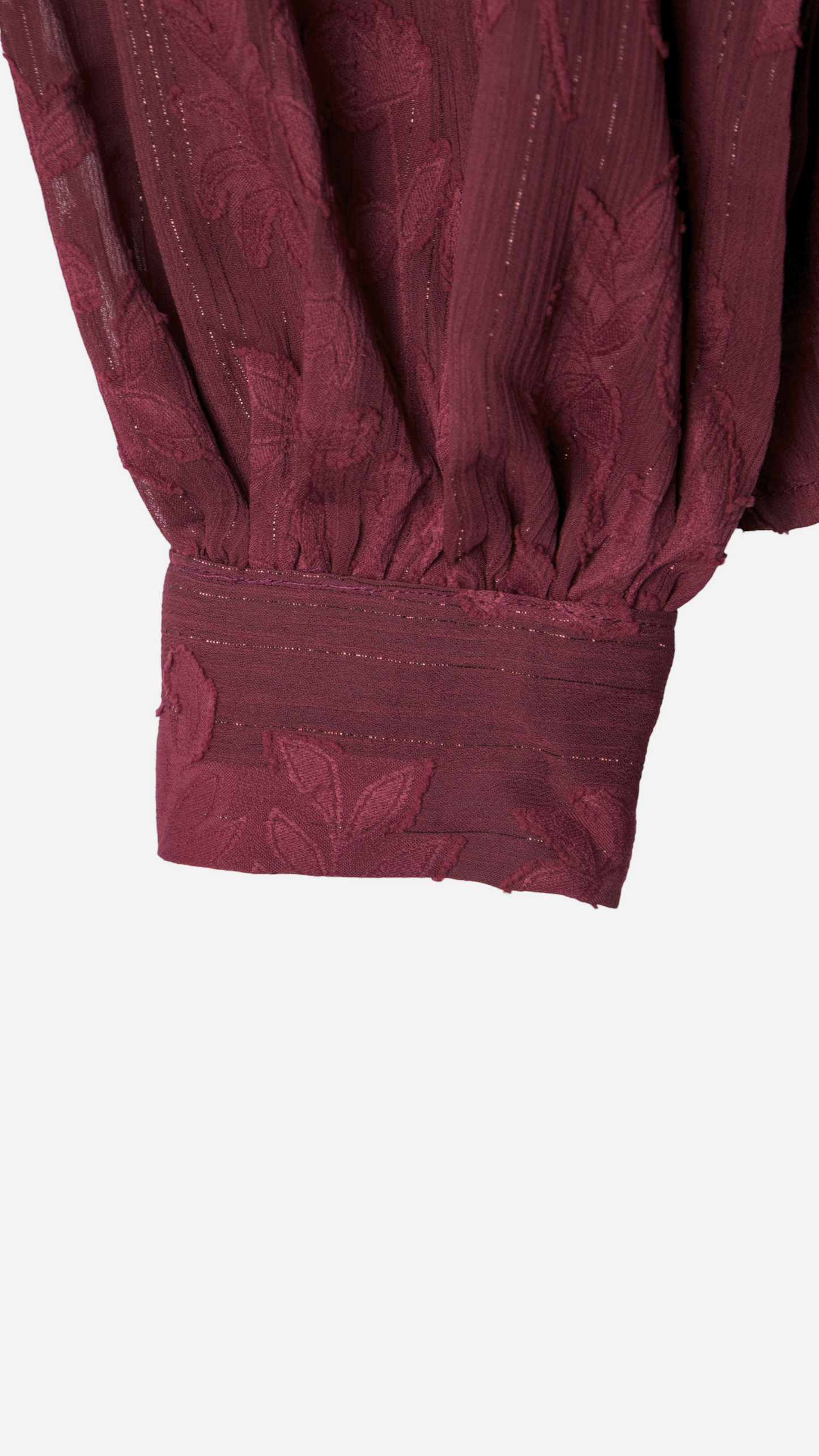 FLOWER EMBROIDERED SHIRT
