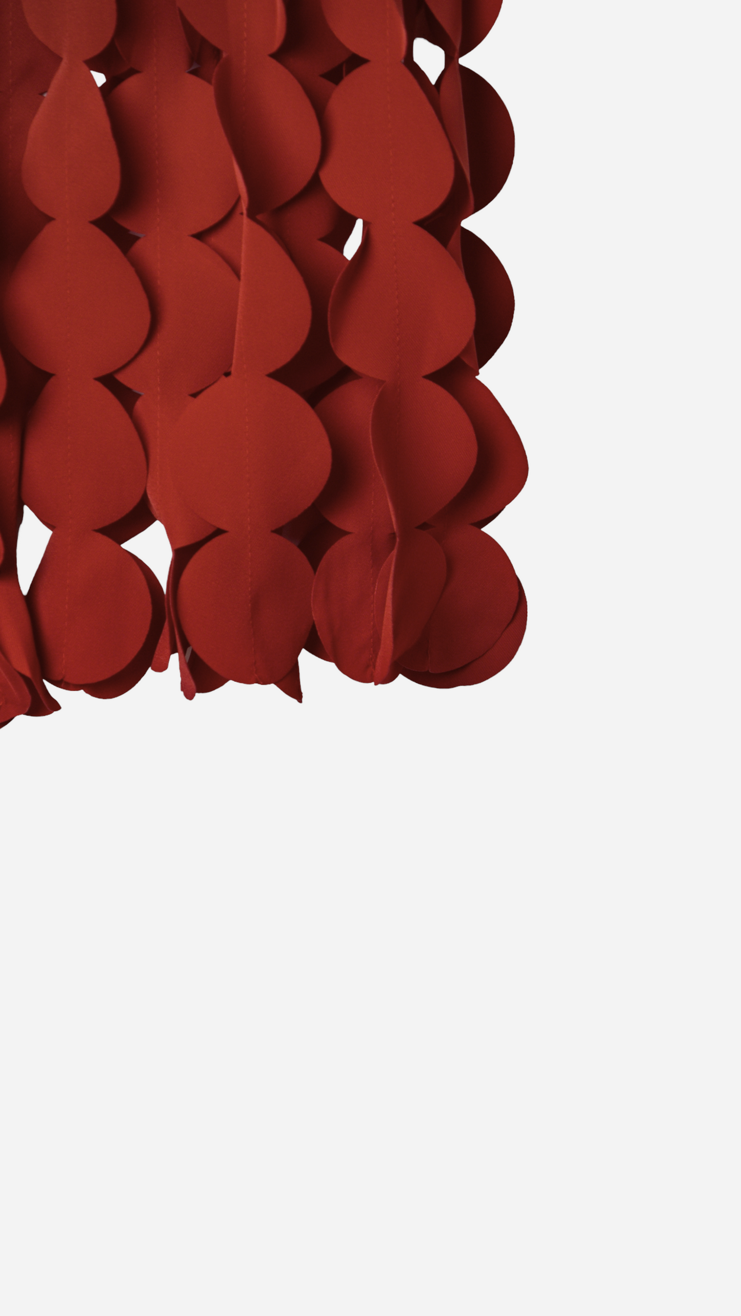 FALDA MIDI FLECOS CIRCULARES