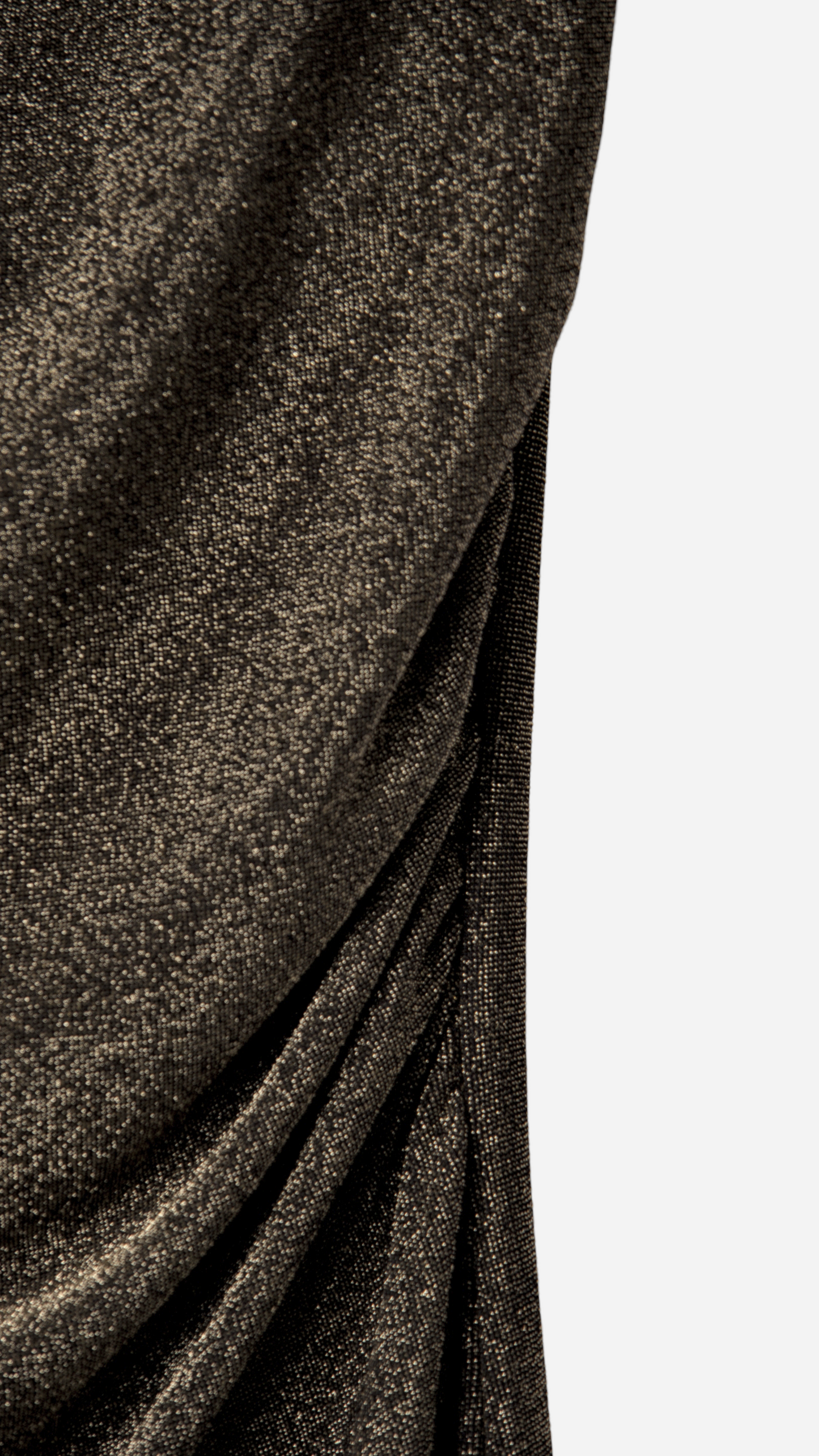 VESTIDO TIRANTES DRAPEADO BRILLO