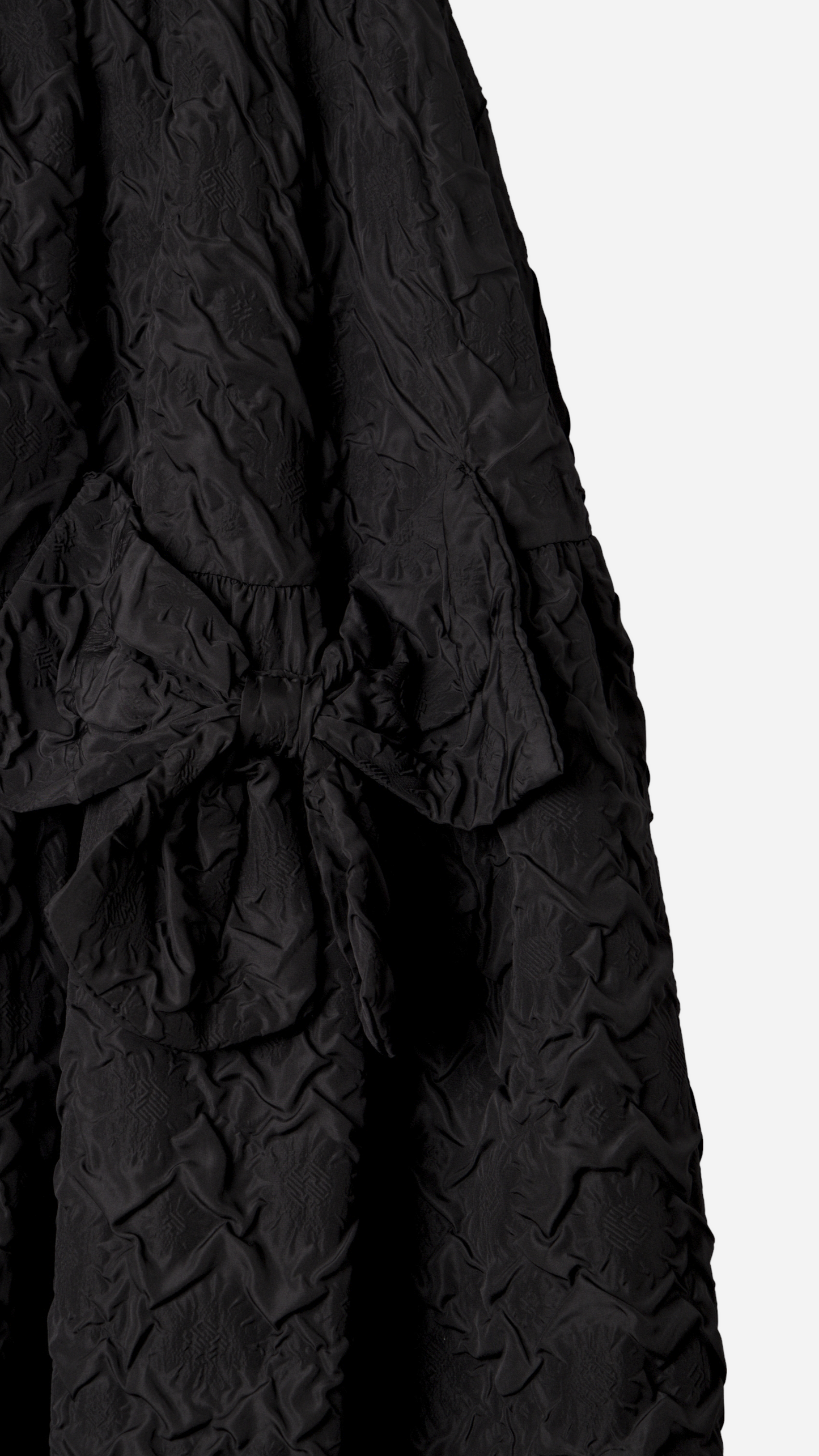 FALDA MIDI RELIEVE LAZO 3D