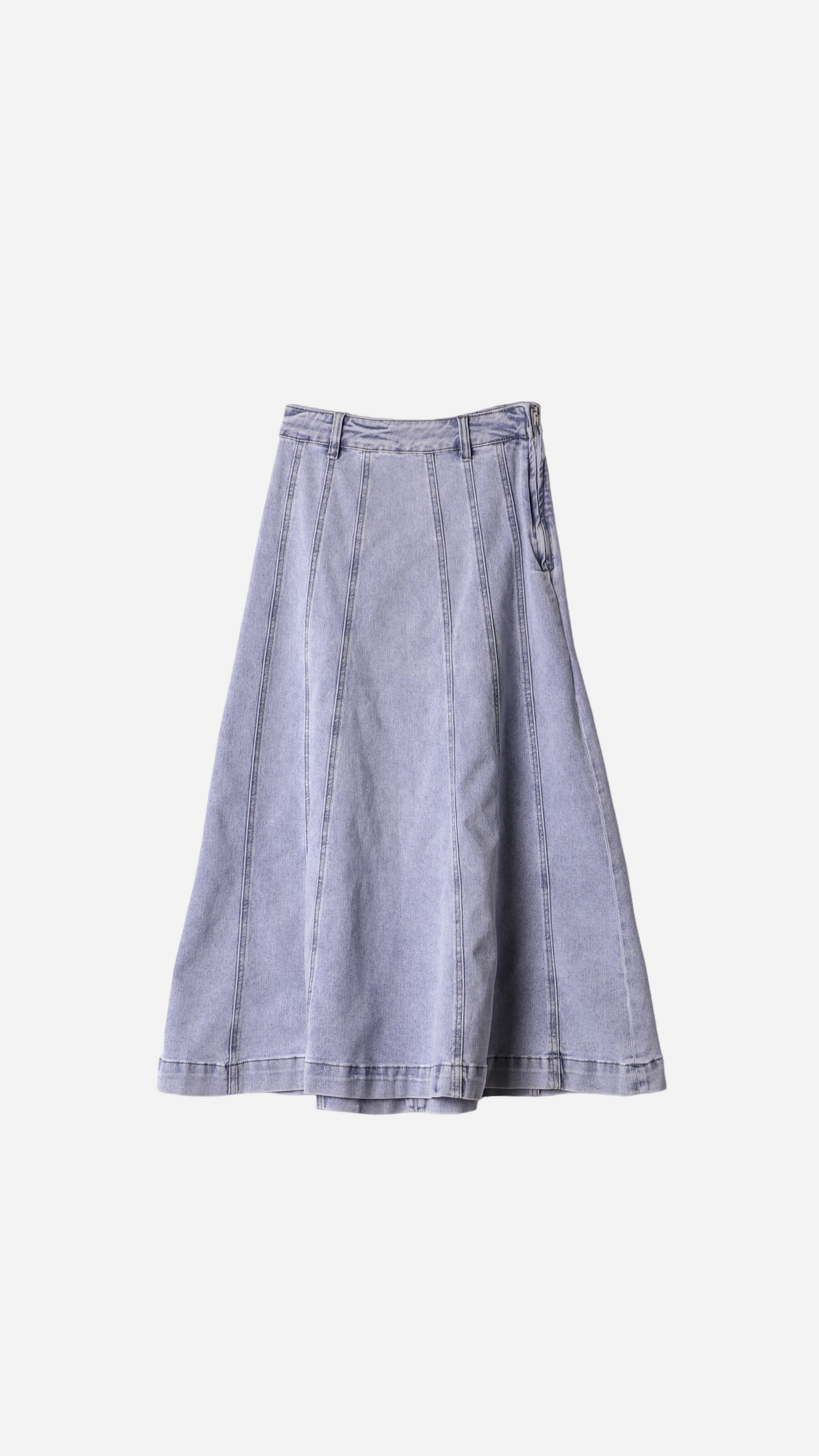 FALDA MIDI VAQUERA