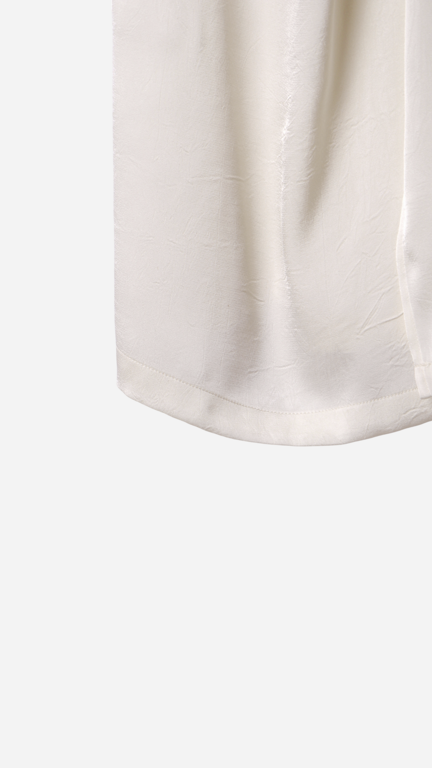 VESTIDO DRAPEADO EFECTO SATINADO
