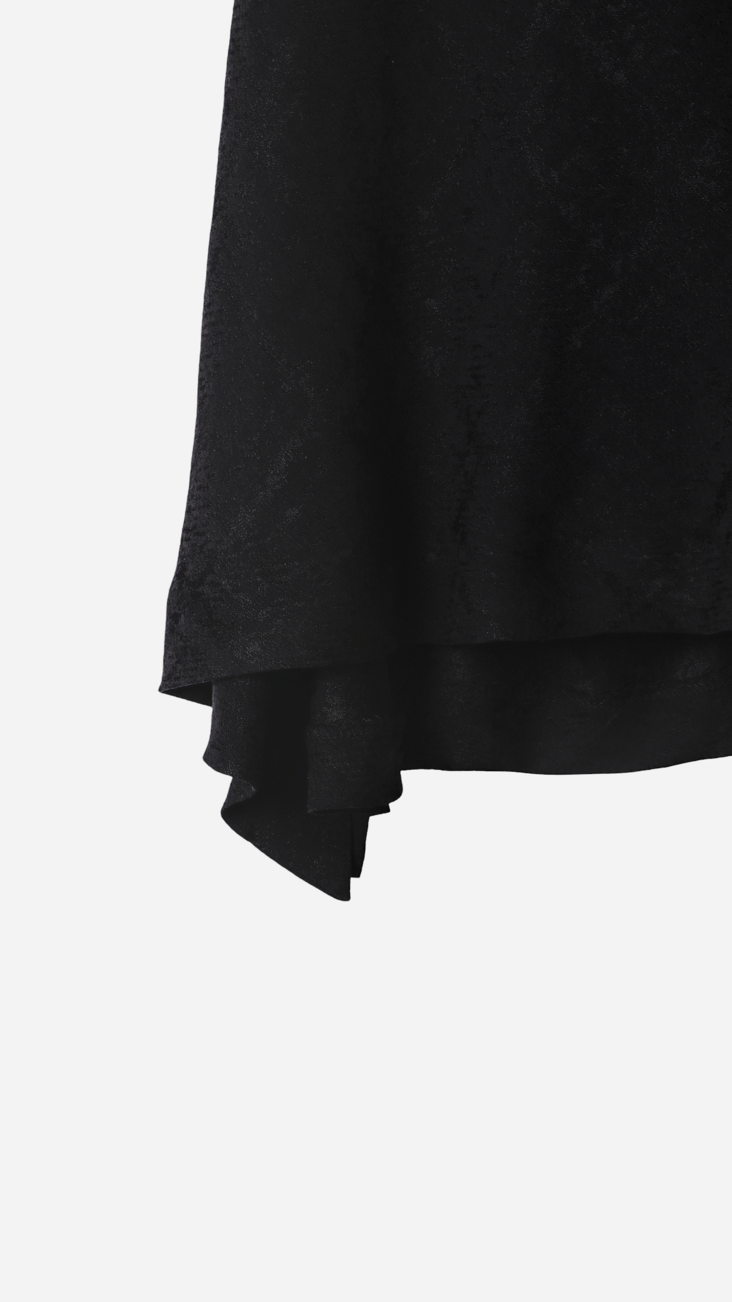 CAMISA ASIMETRICA ESPALDA BAJA