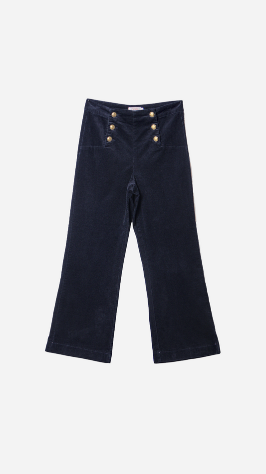 TEJANOS VELVET WIDE LEG TIRO ALTO