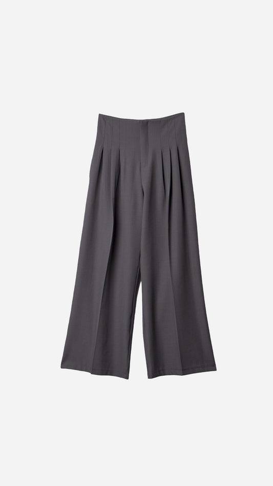 PANTALÓN ANCHO PINZAS