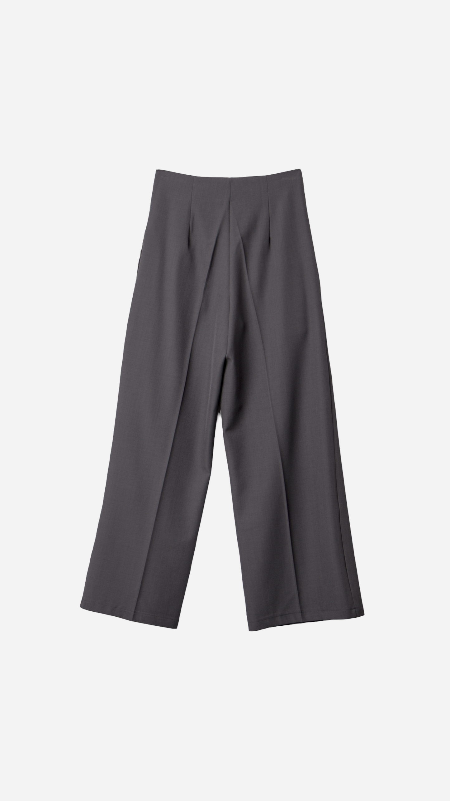 WIDE LEG PLEATED DRESS PANTS