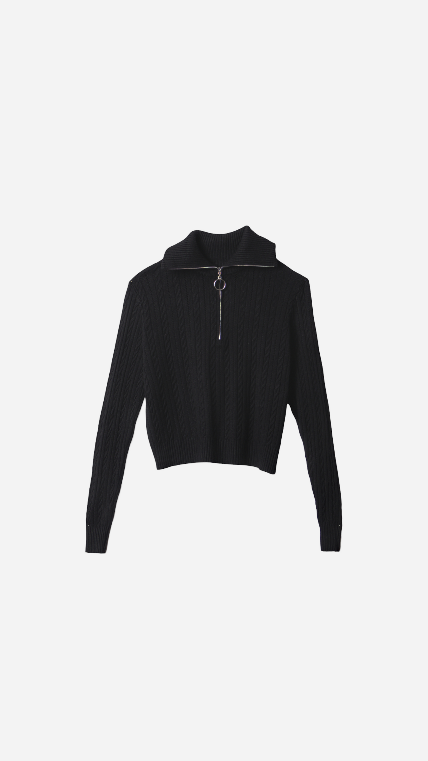 HIGH NECK JERSEY