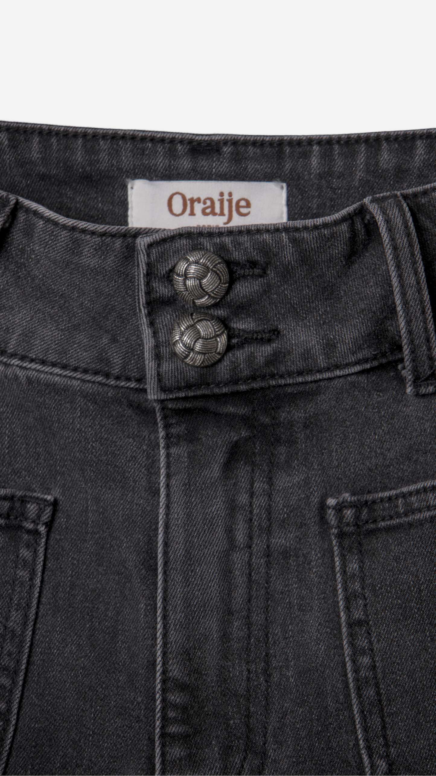 WIDE LEG JEANS WITH FRONT POCKETS