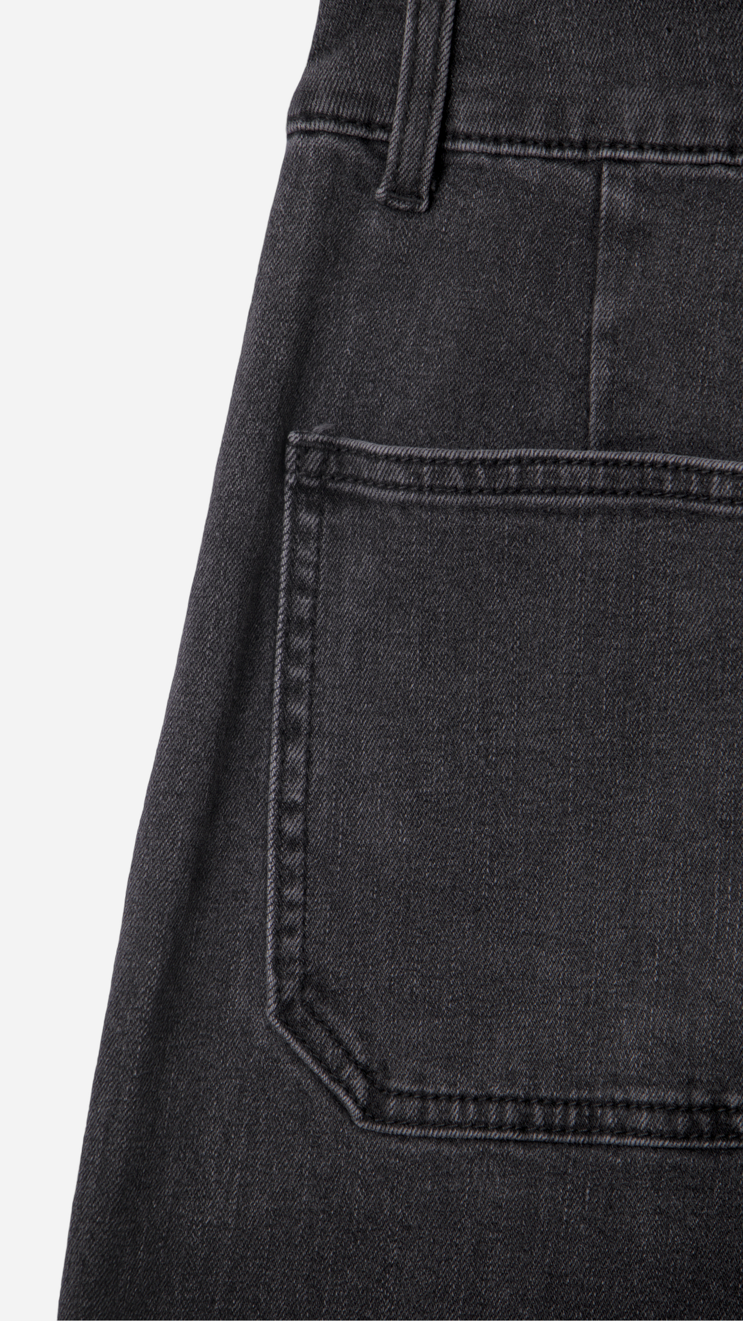 WIDE LEG JEANS WITH FRONT POCKETS