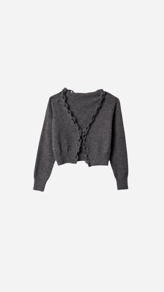 CHAIN KNIT CARDIGAN