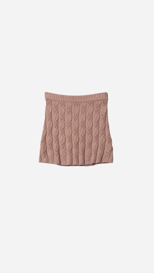 FALDA MINI PUNTO TEXTURA