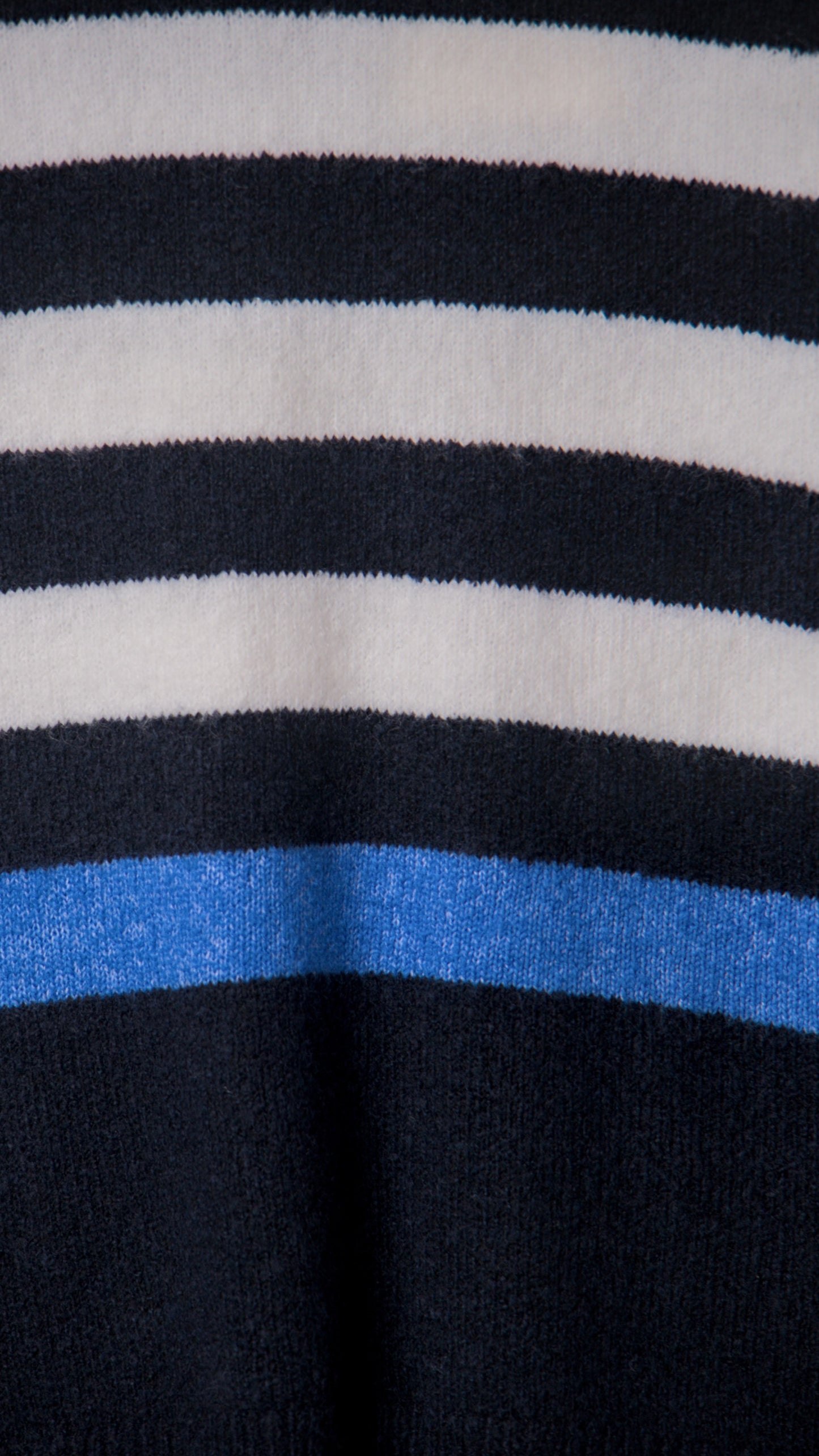 STRIPED PLAIN KNIT JERSEY