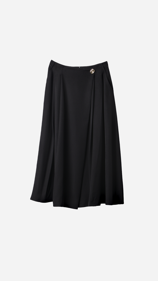 WRAP MIDI SKIRT