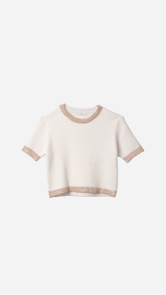 TOP PUNTO DETALLE EFECTO DORADO