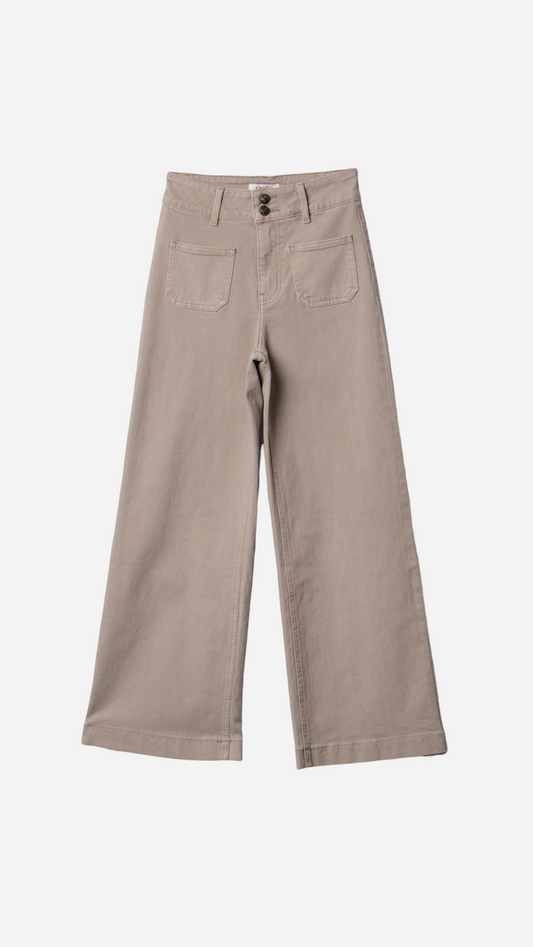 TEJANOS WIDE LEG BOLSILLOS DELANTE
