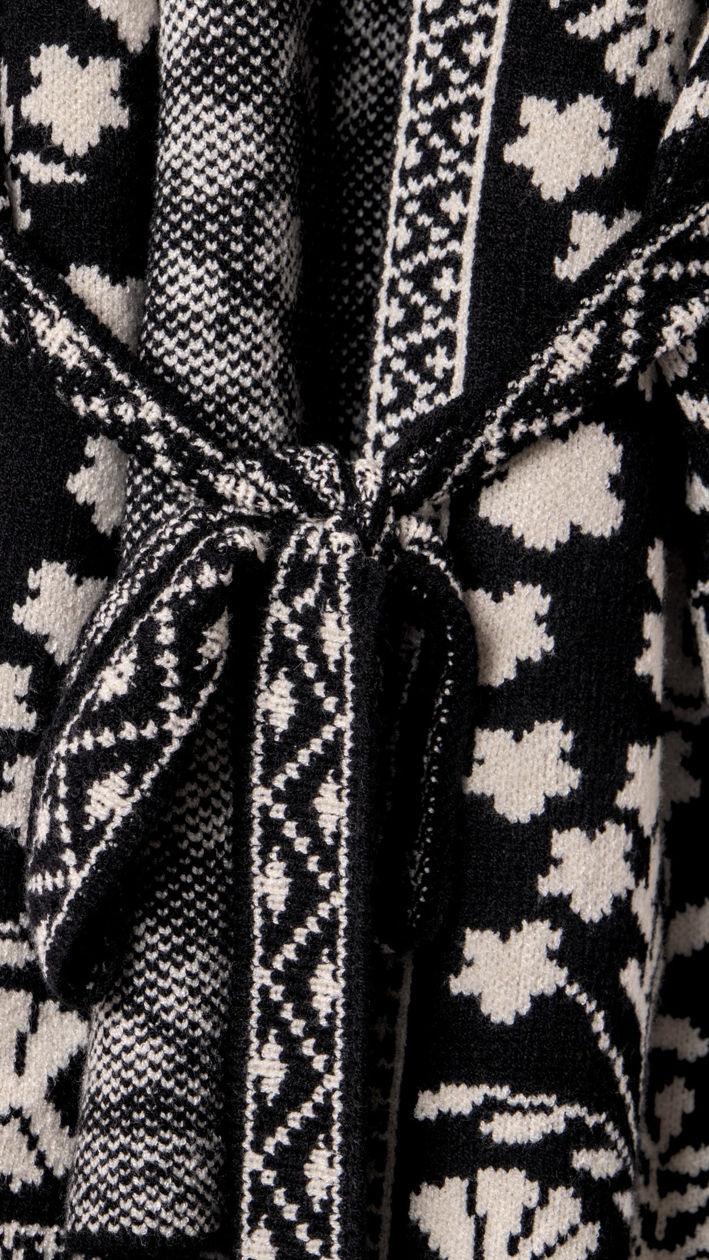 VILLAGE FLOWER EMBROIDERED CAPE VEST