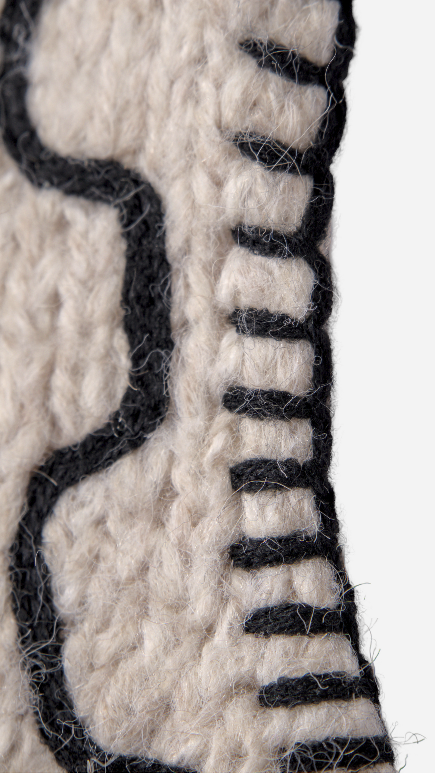VILLAGE CONTRAST EMBROIDERED VEST