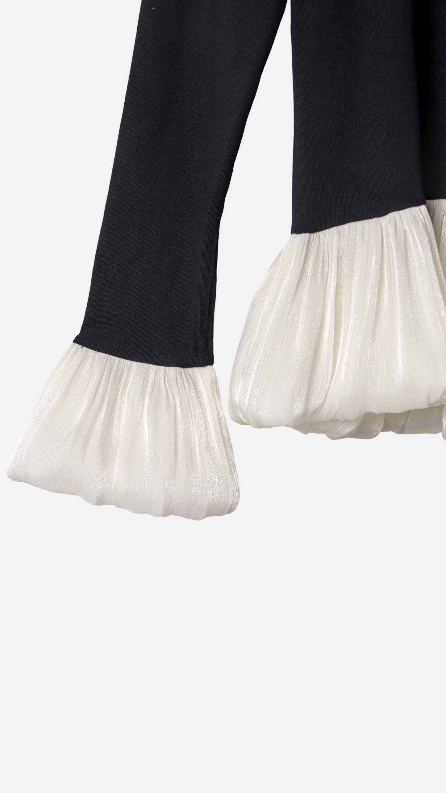 COMBINED RUFFLE T-SHIRT