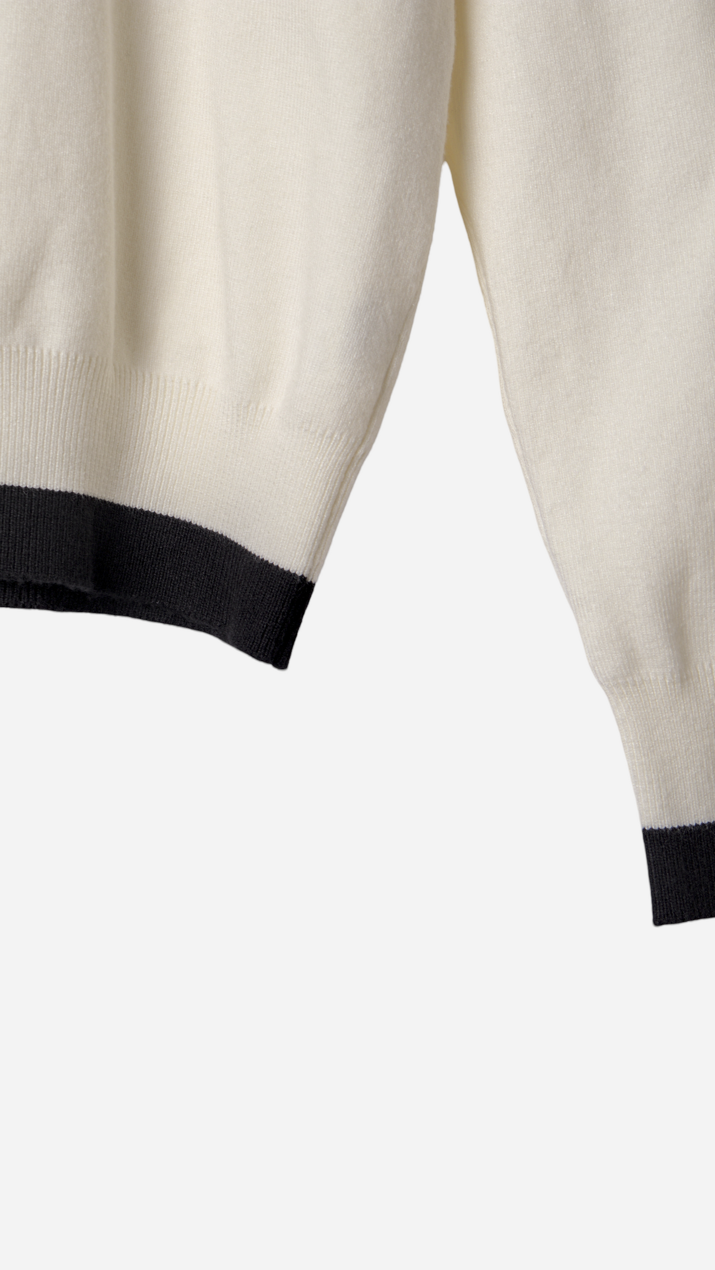 BASIC PLAIN KNIT SWEATER