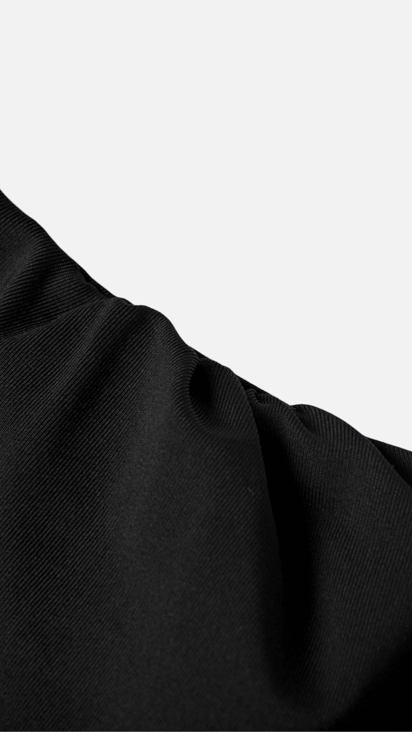 SATIN EFFECT DRAPED T-SHIRT
