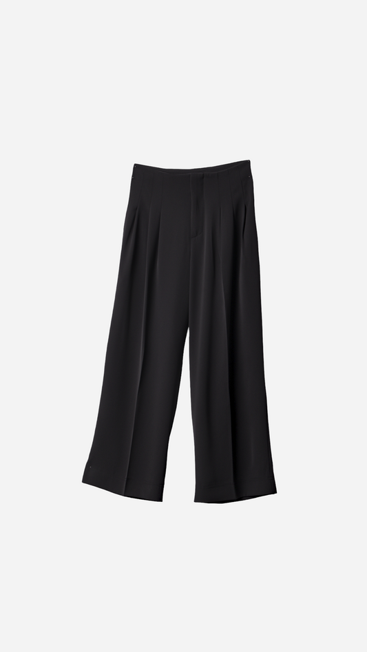 PANTALÓN WIDE LEG PINZAS